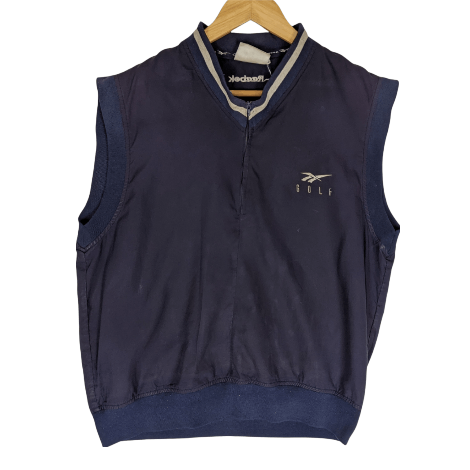 Reebok × Vintage Vintage 80's REEBOK Golf Vest Jacket Size US S / EU 44-46 / 1 - 2 Thumbnail