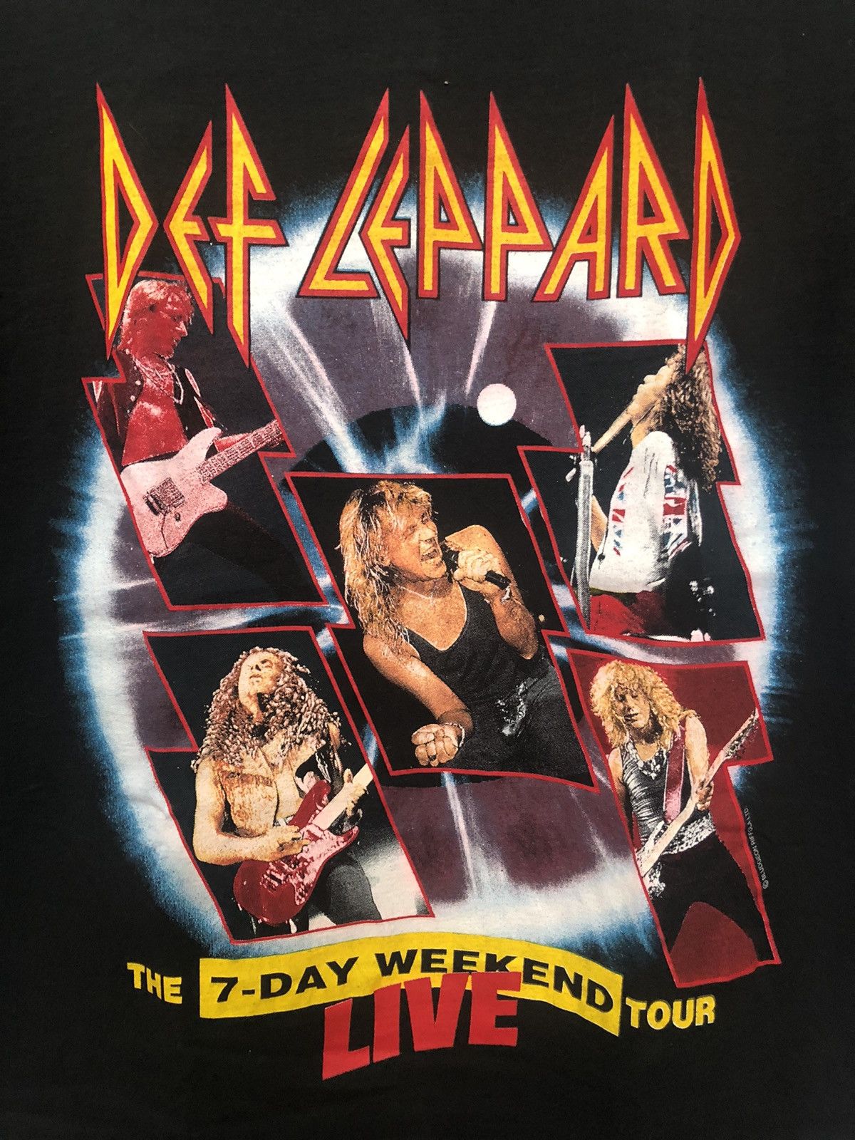 Band Tees × Vintage Vintage Def Leppard Size US L / EU 52-54 / 3 - 2 Thumbnail