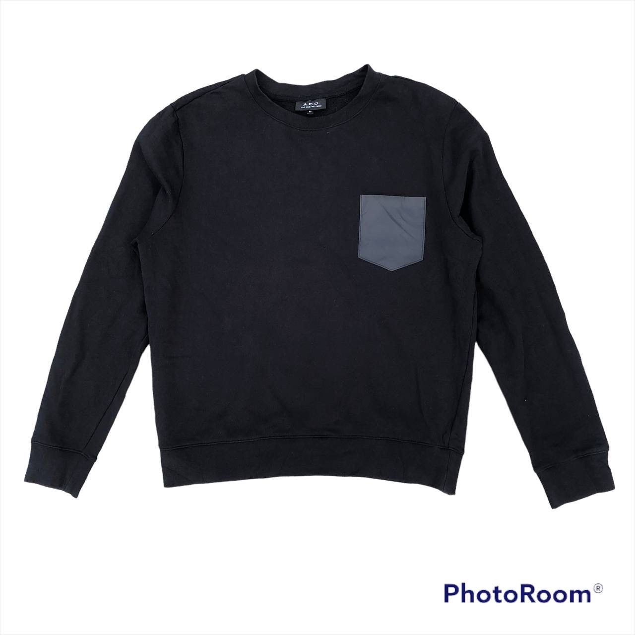 A.P.C. A.P.C. SINGLE POCKET PLAIN BASIC SWEATSHIRT Size US M / EU 48-50 / 2 - 1 Thumbnail