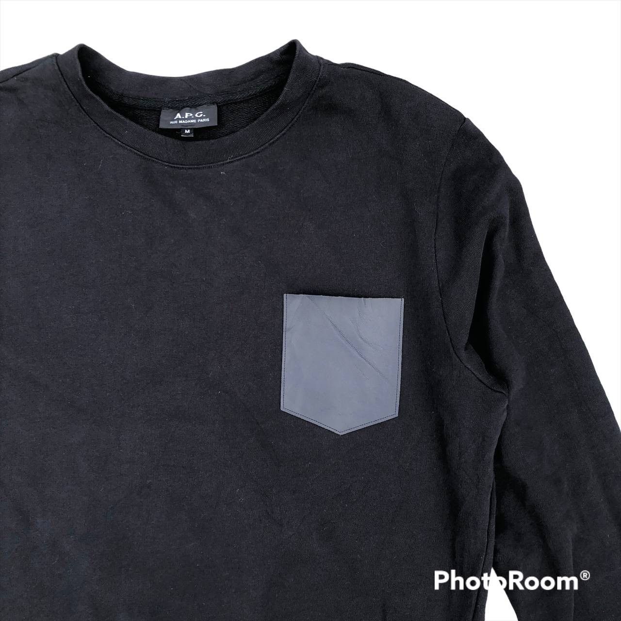 A.P.C. A.P.C. SINGLE POCKET PLAIN BASIC SWEATSHIRT Size US M / EU 48-50 / 2 - 2 Thumbnail
