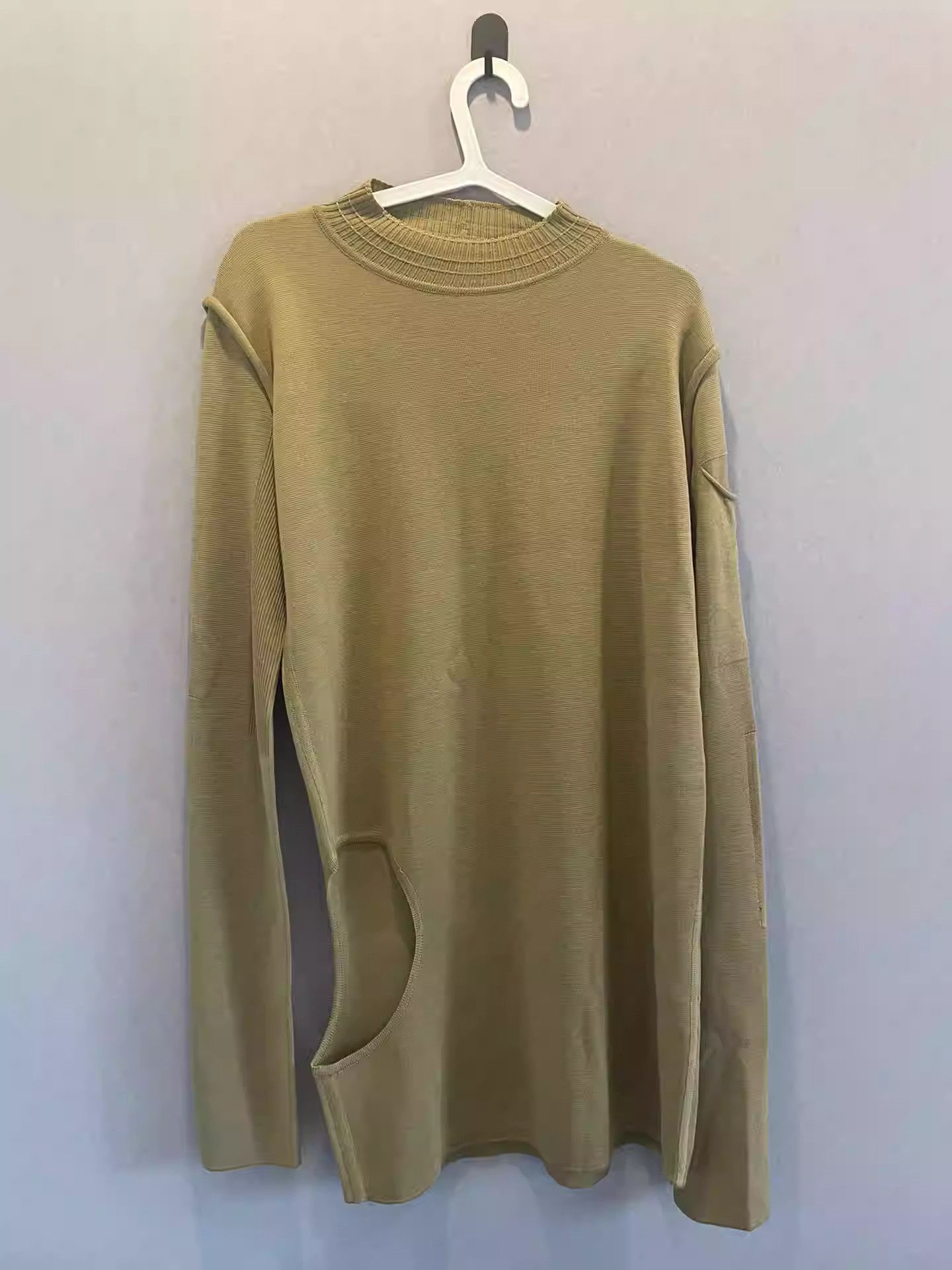 Rick Owens Rick Owens 17FW show wool frayed sweatshirt Size US M / EU 48-50 / 2 - 1 Thumbnail