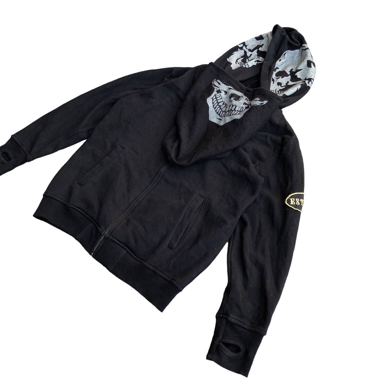 Japanese Brand RARE ESTILO SKULL HOODIE Size US L / EU 52-54 / 3 - 3 Thumbnail