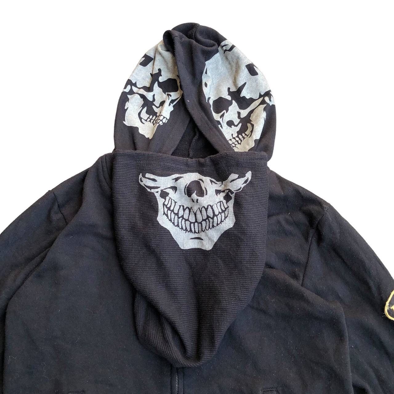 Japanese Brand RARE ESTILO SKULL HOODIE Size US L / EU 52-54 / 3 - 2 Thumbnail