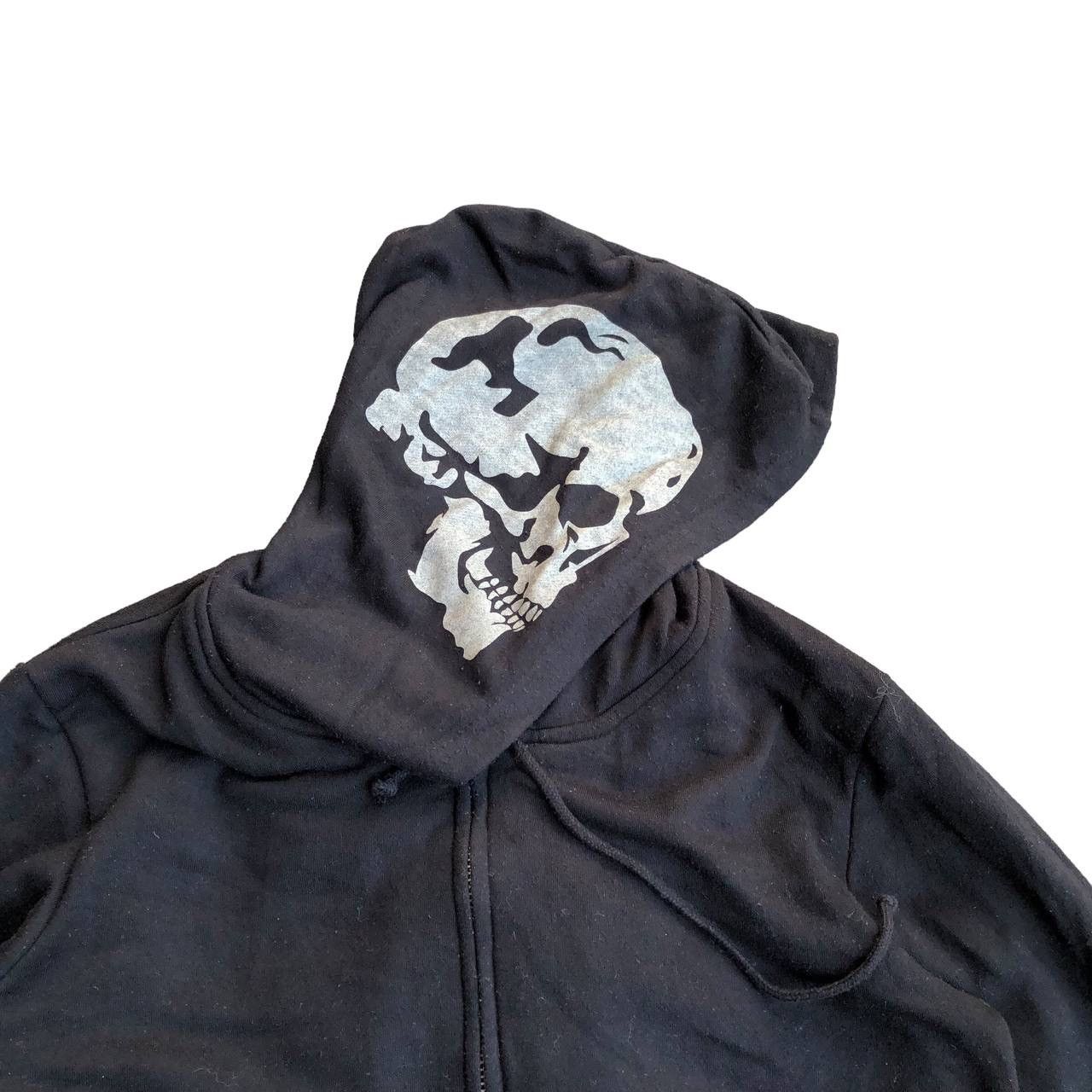 Japanese Brand RARE ESTILO SKULL HOODIE Size US L / EU 52-54 / 3 - 6 Thumbnail