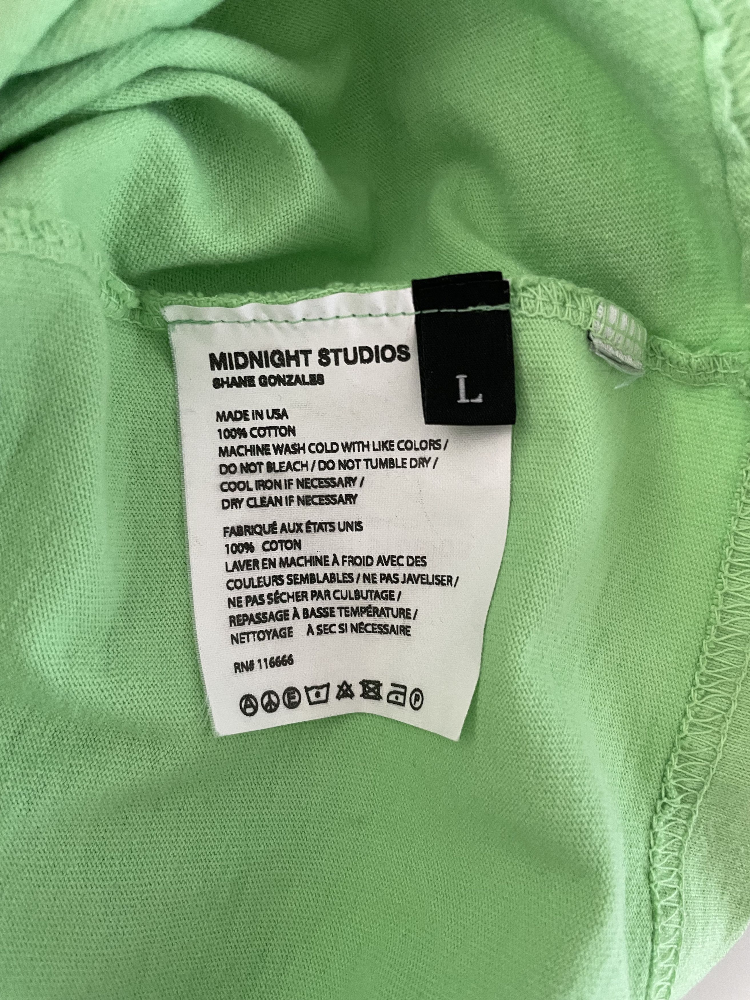 Midnight Studios Midnight Studios x APHEX M-Flow Logo T-Shirt Size US L / EU 52-54 / 3 - 5 Thumbnail
