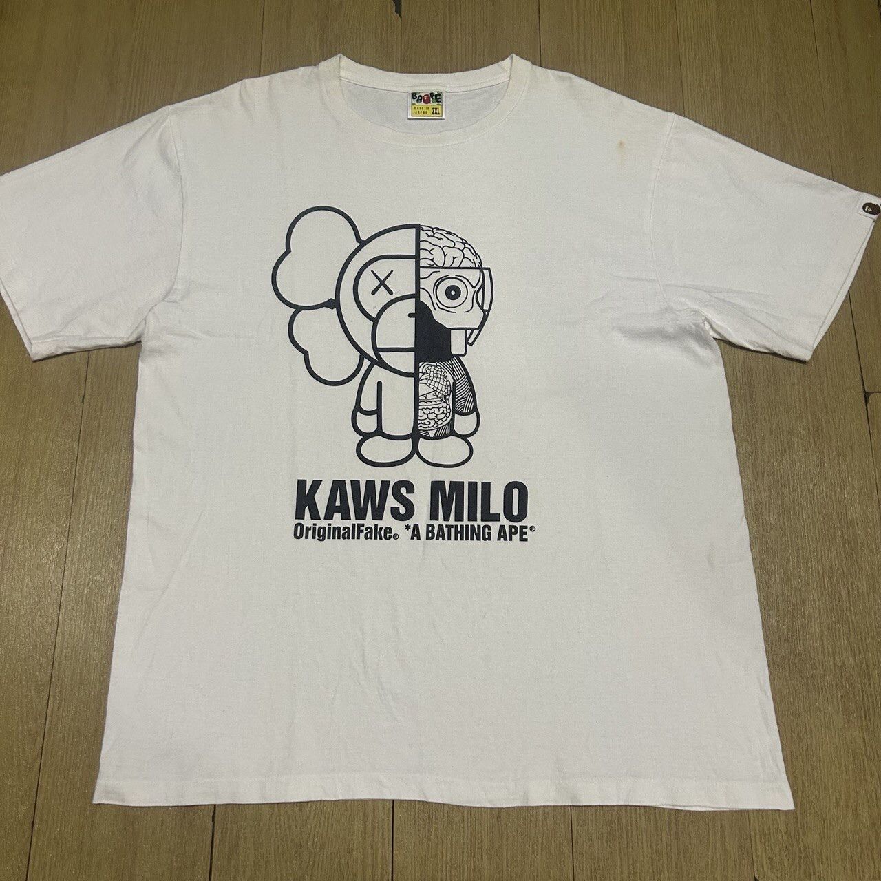 Bape × Kaws × Original Fake Baby Milo x Kaws x Original Fake Companion T-shirts Size US XL / EU 56 / 4 - 1 Thumbnail