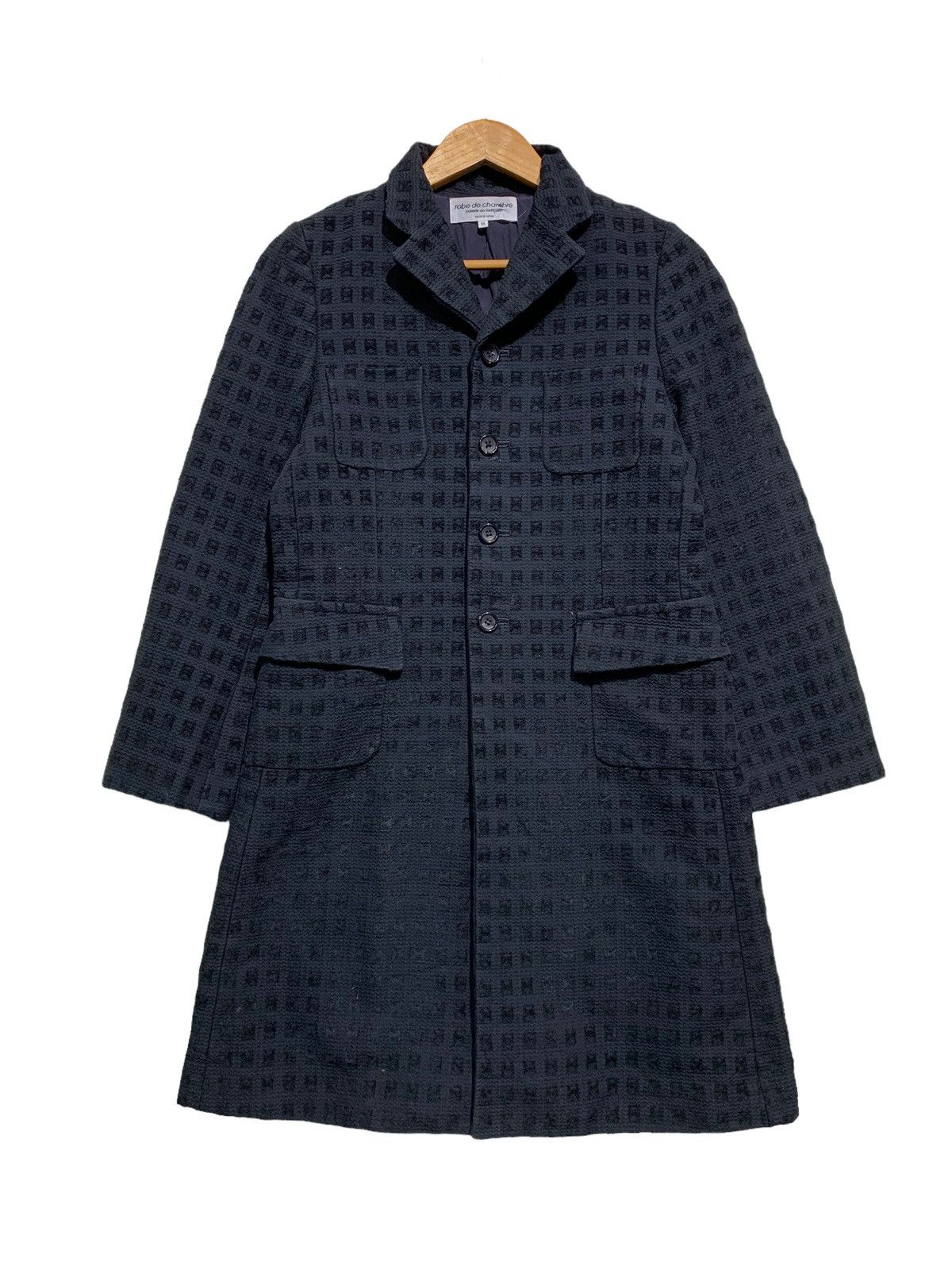 CDG by Comme des Garcons 🔥ROBE DE CHAMBRE CDG VELVET TWEED LONG JACKETS Size M / US 6-8 / IT 42-44 - 1 Thumbnail