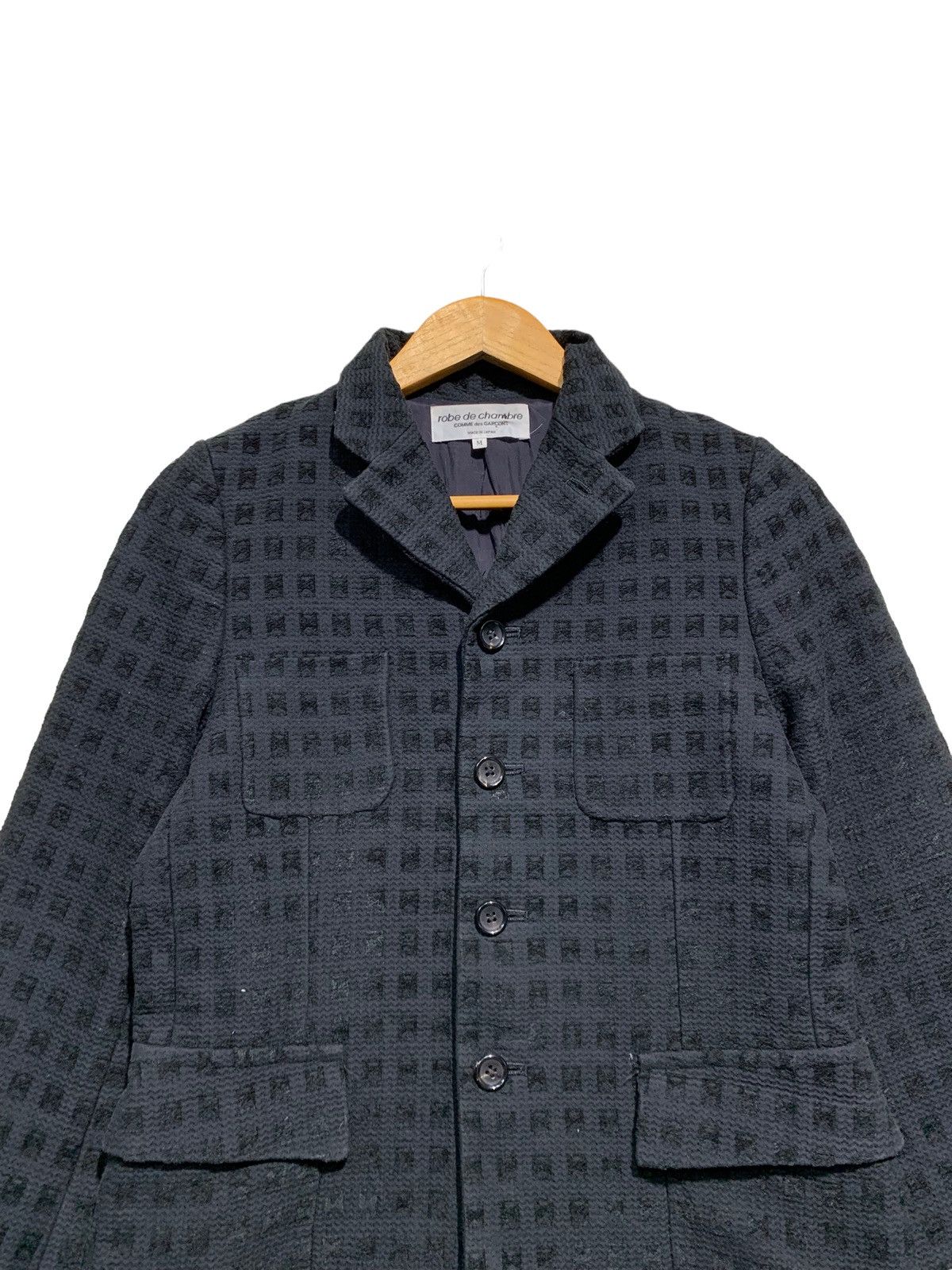 CDG by Comme des Garcons 🔥ROBE DE CHAMBRE CDG VELVET TWEED LONG JACKETS Size M / US 6-8 / IT 42-44 - 4 Thumbnail