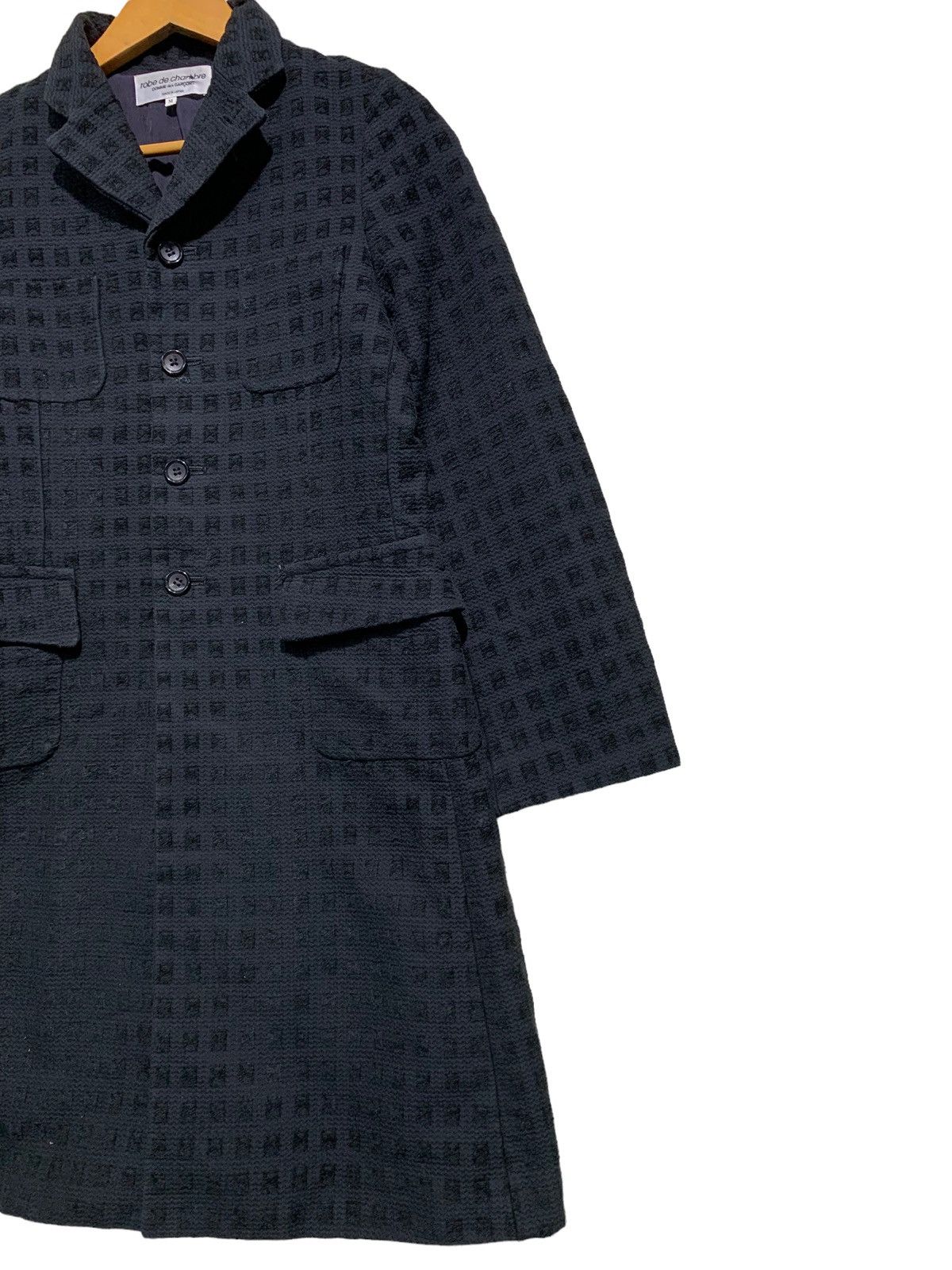 CDG by Comme des Garcons 🔥ROBE DE CHAMBRE CDG VELVET TWEED LONG JACKETS Size M / US 6-8 / IT 42-44 - 3 Thumbnail