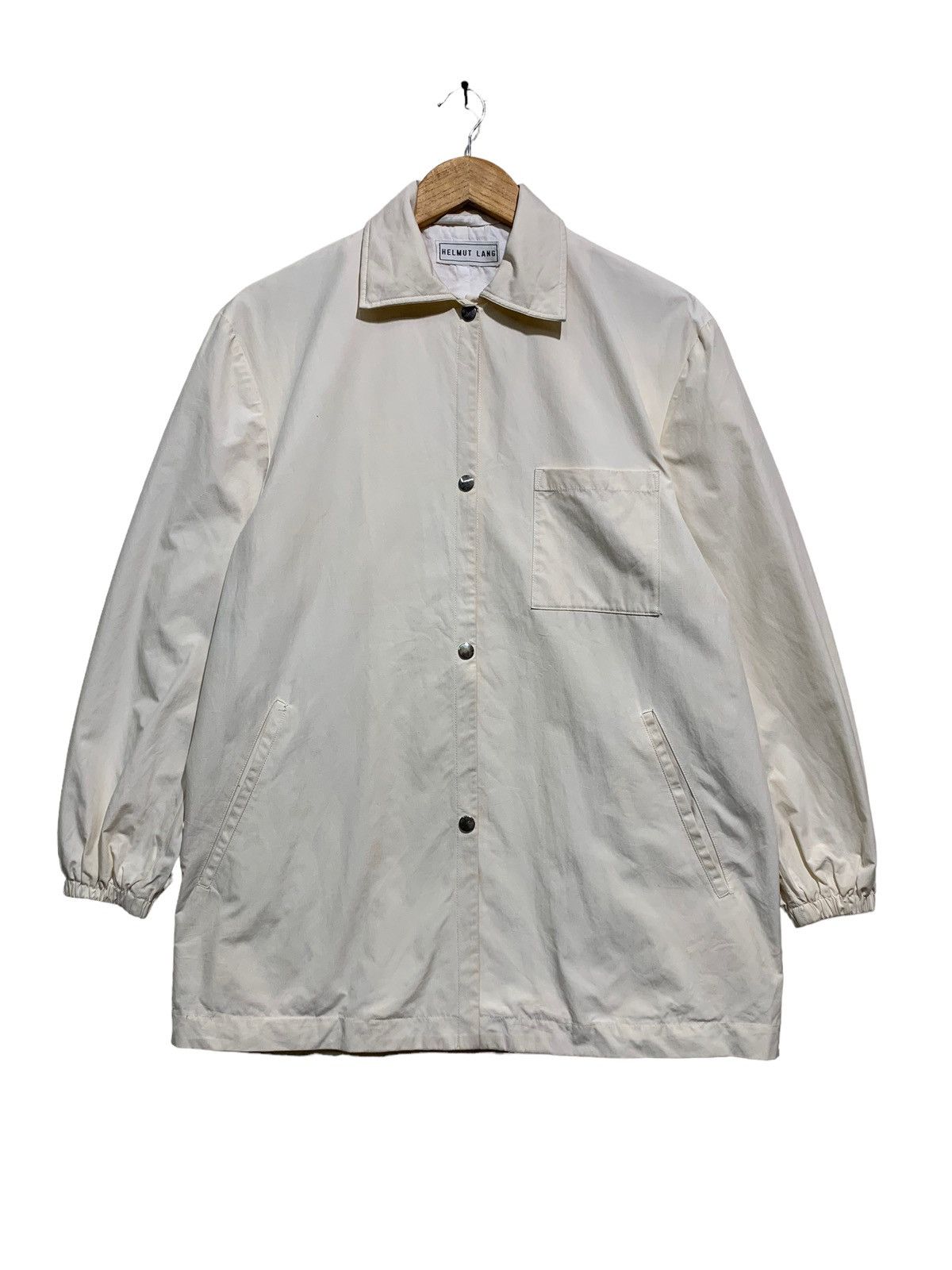 Helmut Lang 🔥VTG HELMUT LANG COACH JACKET SNAP BUTTON Size US M / EU 48-50 / 2 - 2 Thumbnail
