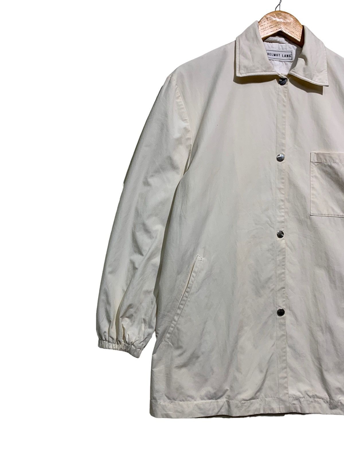 Helmut Lang 🔥VTG HELMUT LANG COACH JACKET SNAP BUTTON Size US M / EU 48-50 / 2 - 3 Thumbnail