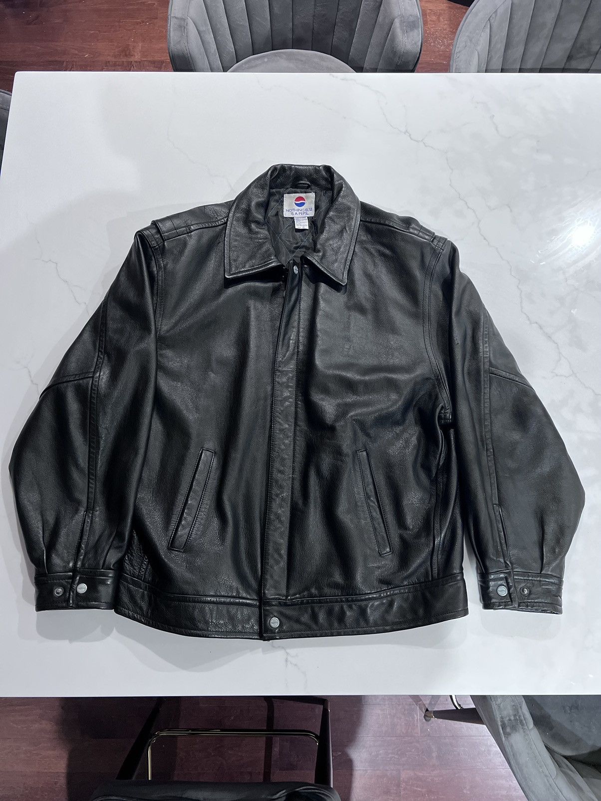 Nothing else is a pepsi leather jacket best sale