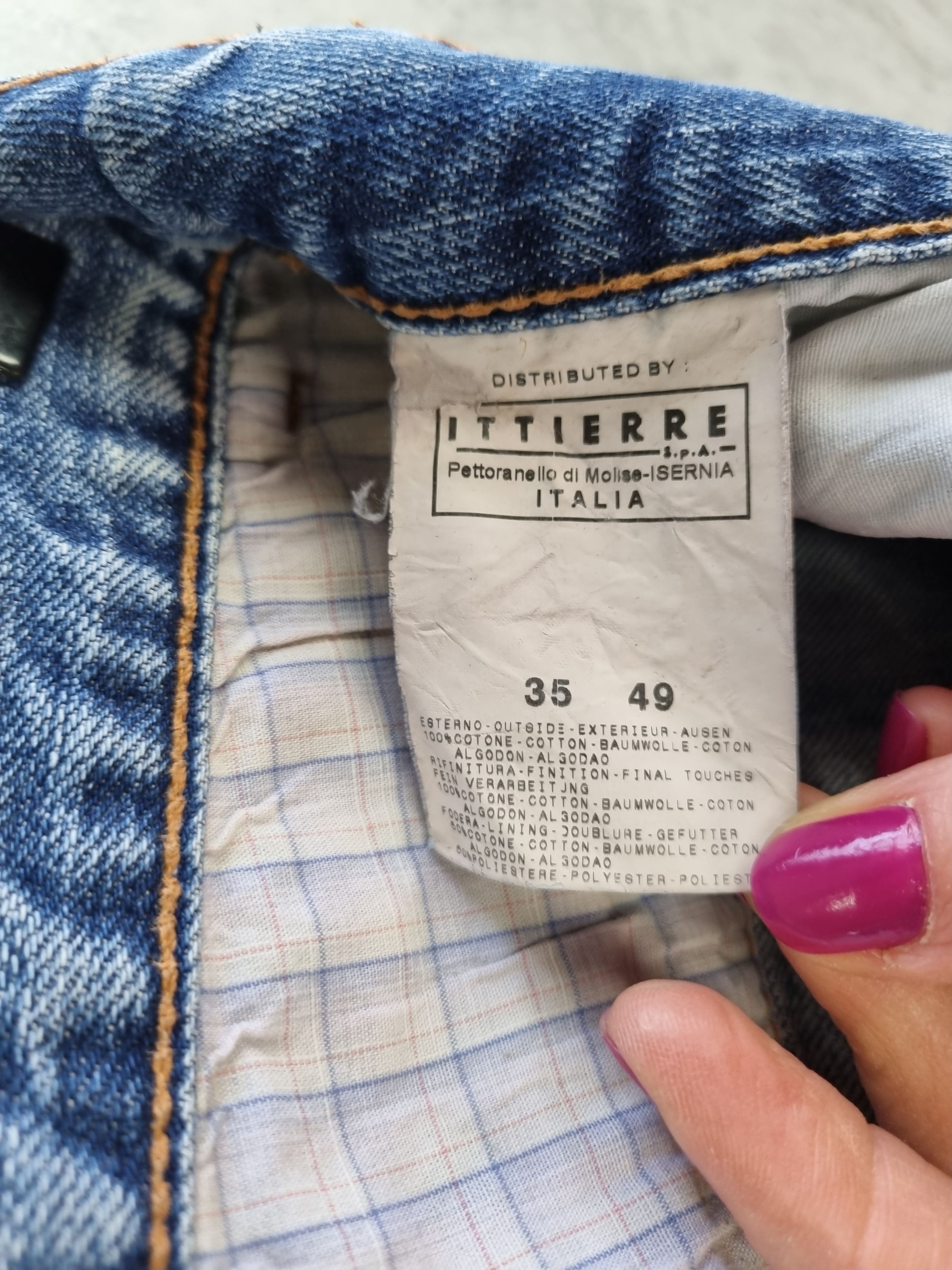 Dolce & Gabbana × Vintage Rare Golden Logo Dolce&Gabbana Vintage Jeans Made in Italy Size US 33 - 7 Thumbnail