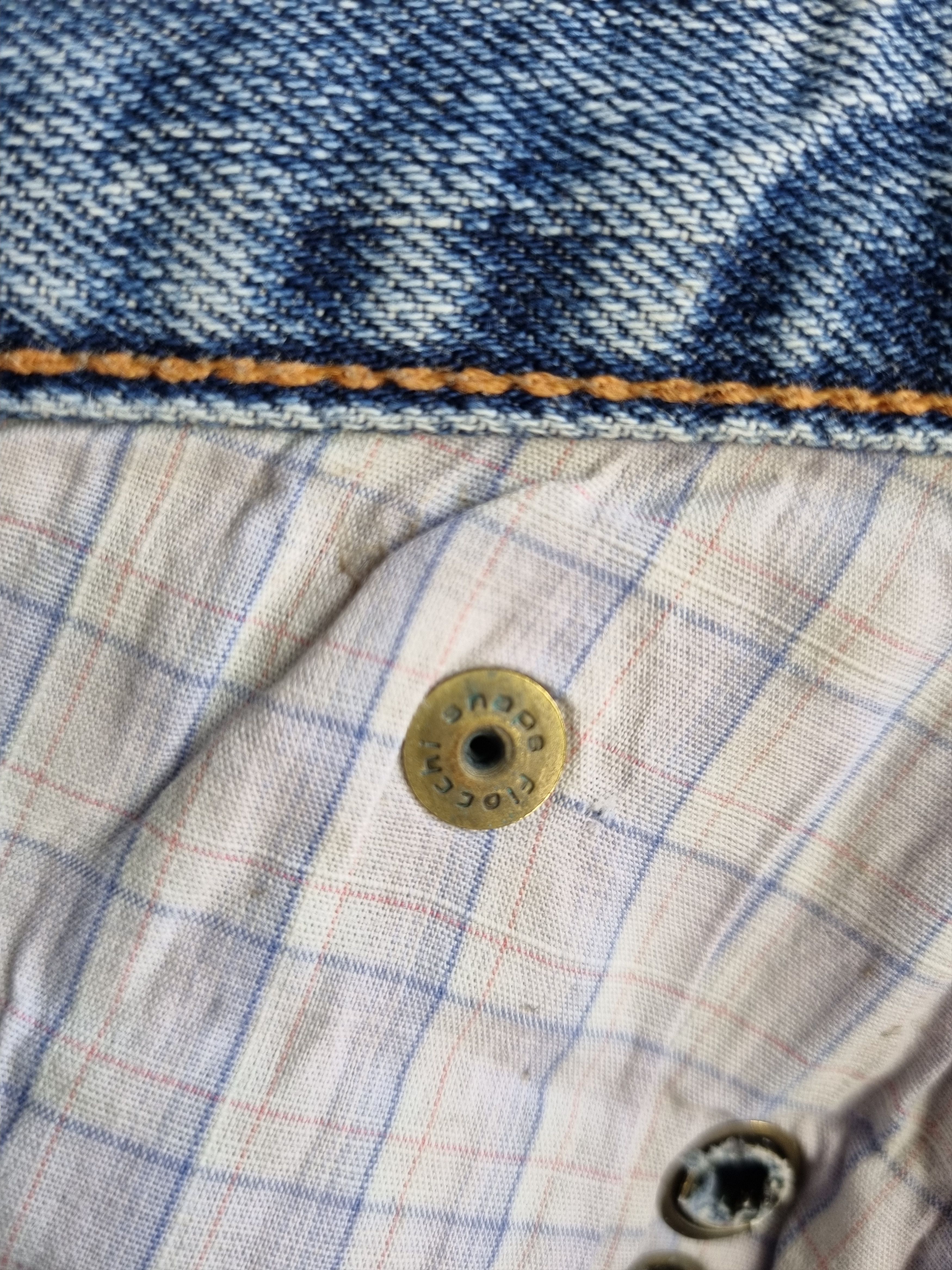 Dolce & Gabbana × Vintage Rare Golden Logo Dolce&Gabbana Vintage Jeans Made in Italy Size US 33 - 9 Thumbnail