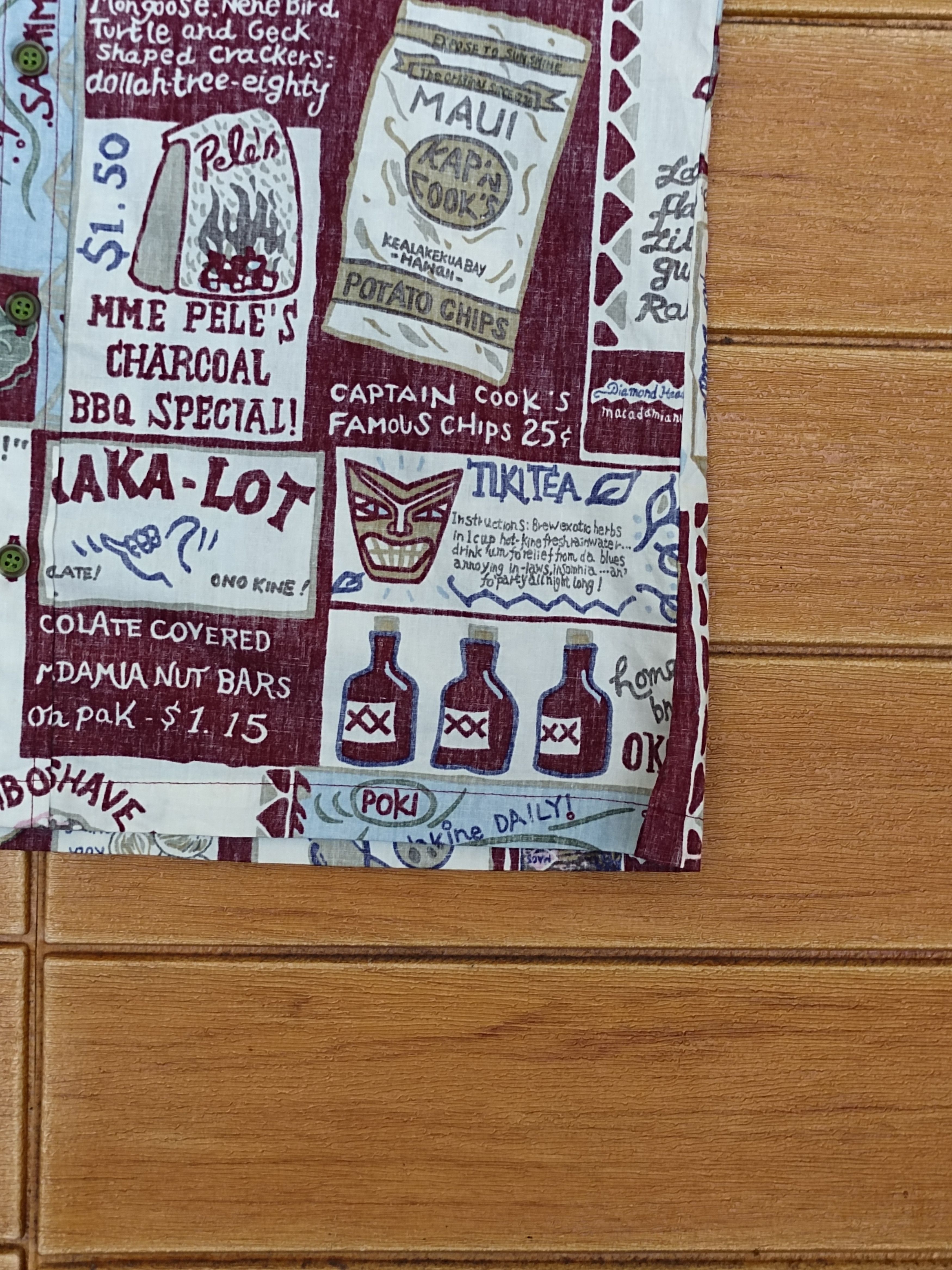 Duke Kahanamoku Vtg Hawaiian Kahala Reverse Print Sign Board Oversize Shirt Size US S / EU 44-46 / 1 - 6 Thumbnail