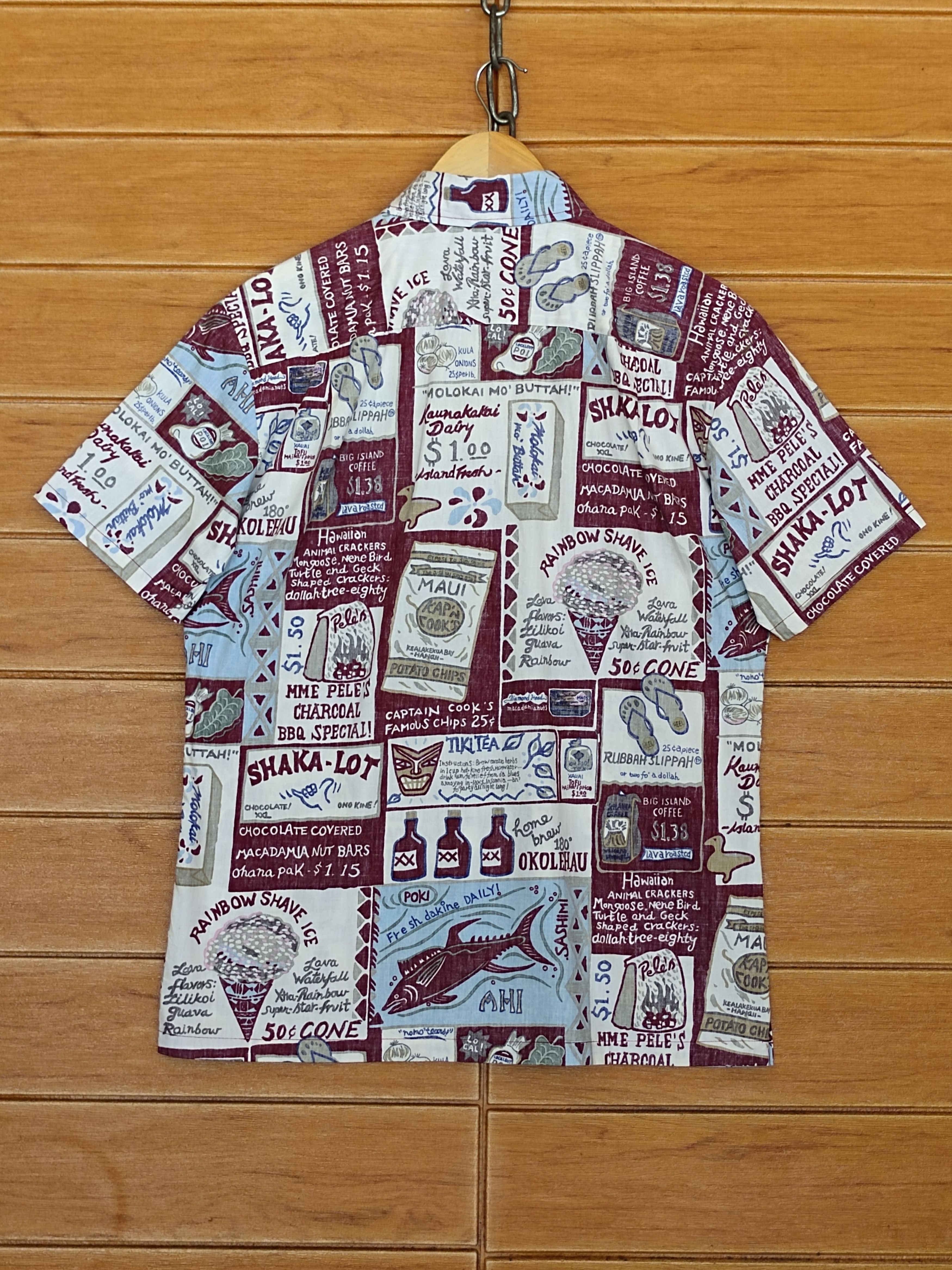 Duke Kahanamoku Vtg Hawaiian Kahala Reverse Print Sign Board Oversize Shirt Size US S / EU 44-46 / 1 - 8 Thumbnail