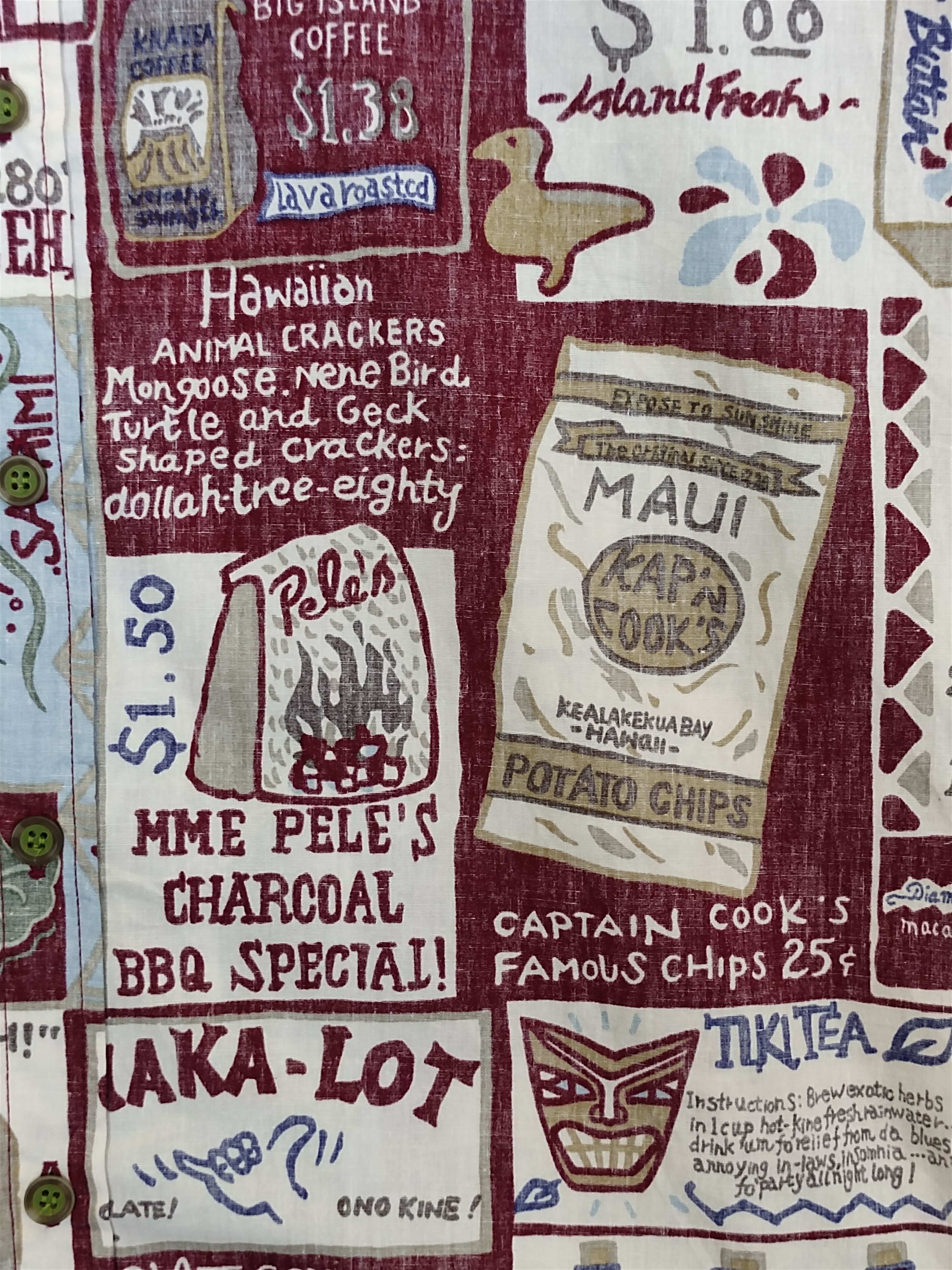 Duke Kahanamoku Vtg Hawaiian Kahala Reverse Print Sign Board Oversize Shirt Size US S / EU 44-46 / 1 - 2 Thumbnail