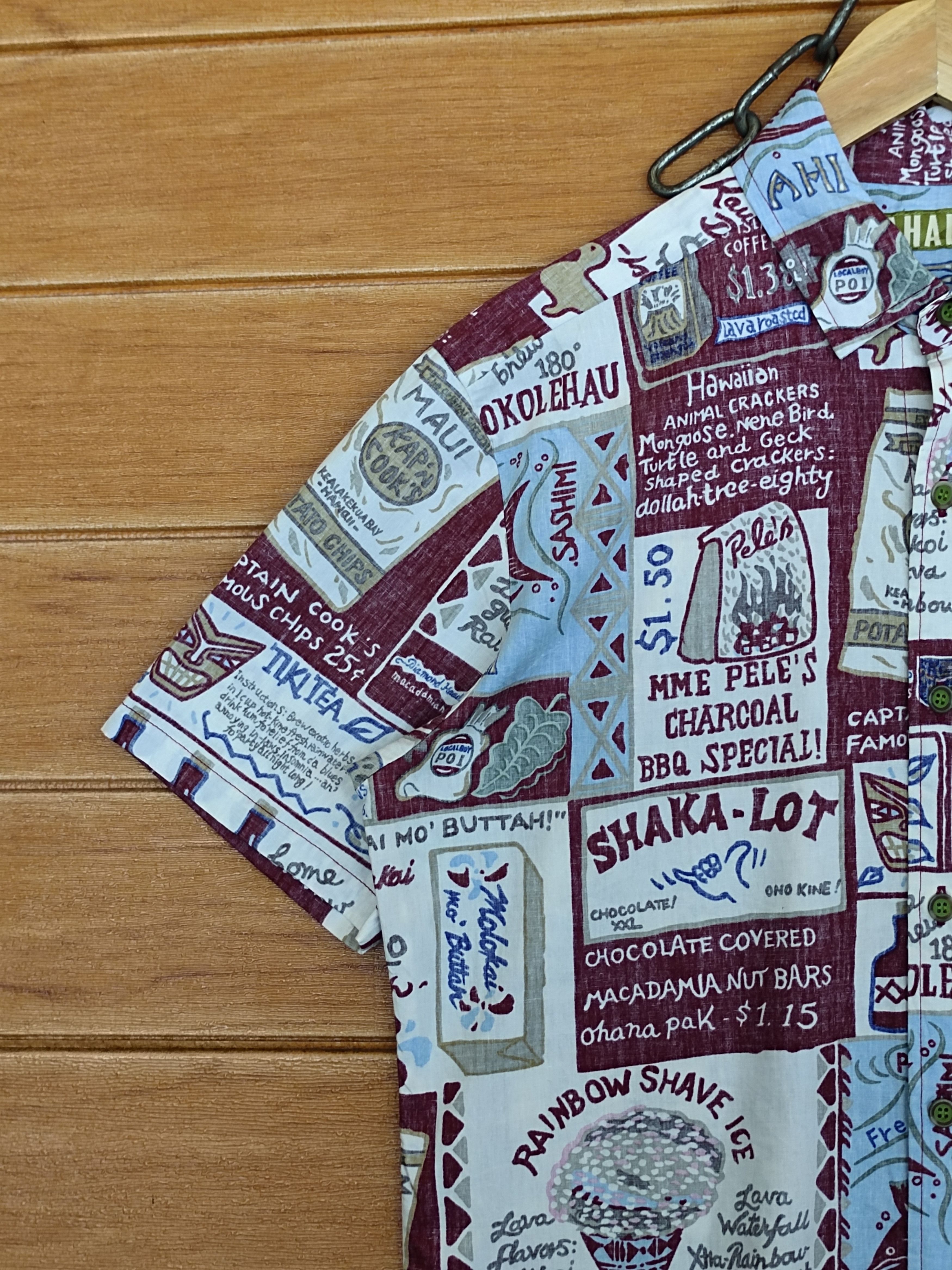 Duke Kahanamoku Vtg Hawaiian Kahala Reverse Print Sign Board Oversize Shirt Size US S / EU 44-46 / 1 - 5 Thumbnail