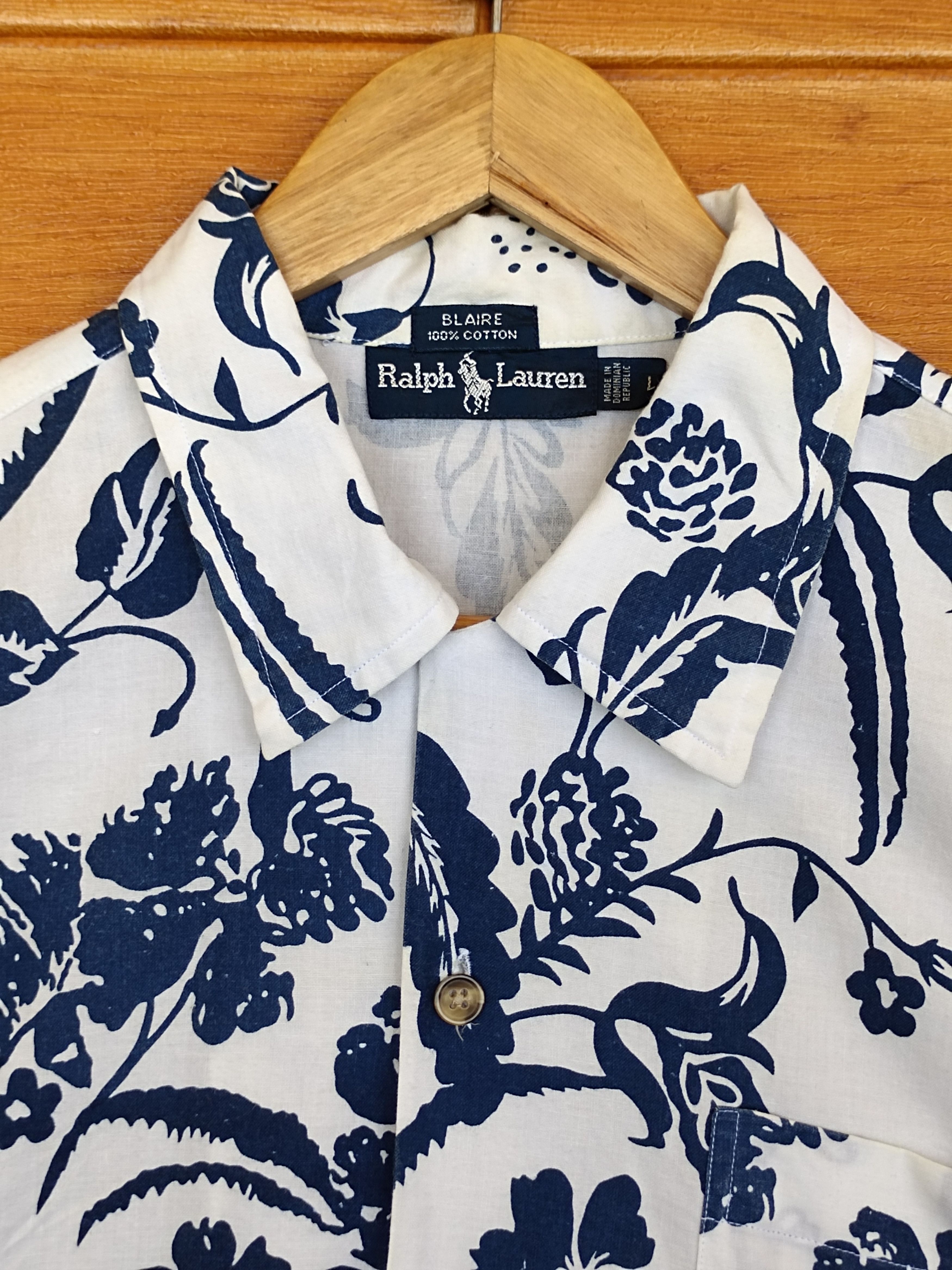 Polo Ralph Lauren Vintage 90s Hawaiian Ralph Lauren Blaire Shirt Size US L / EU 52-54 / 3 - 3 Thumbnail