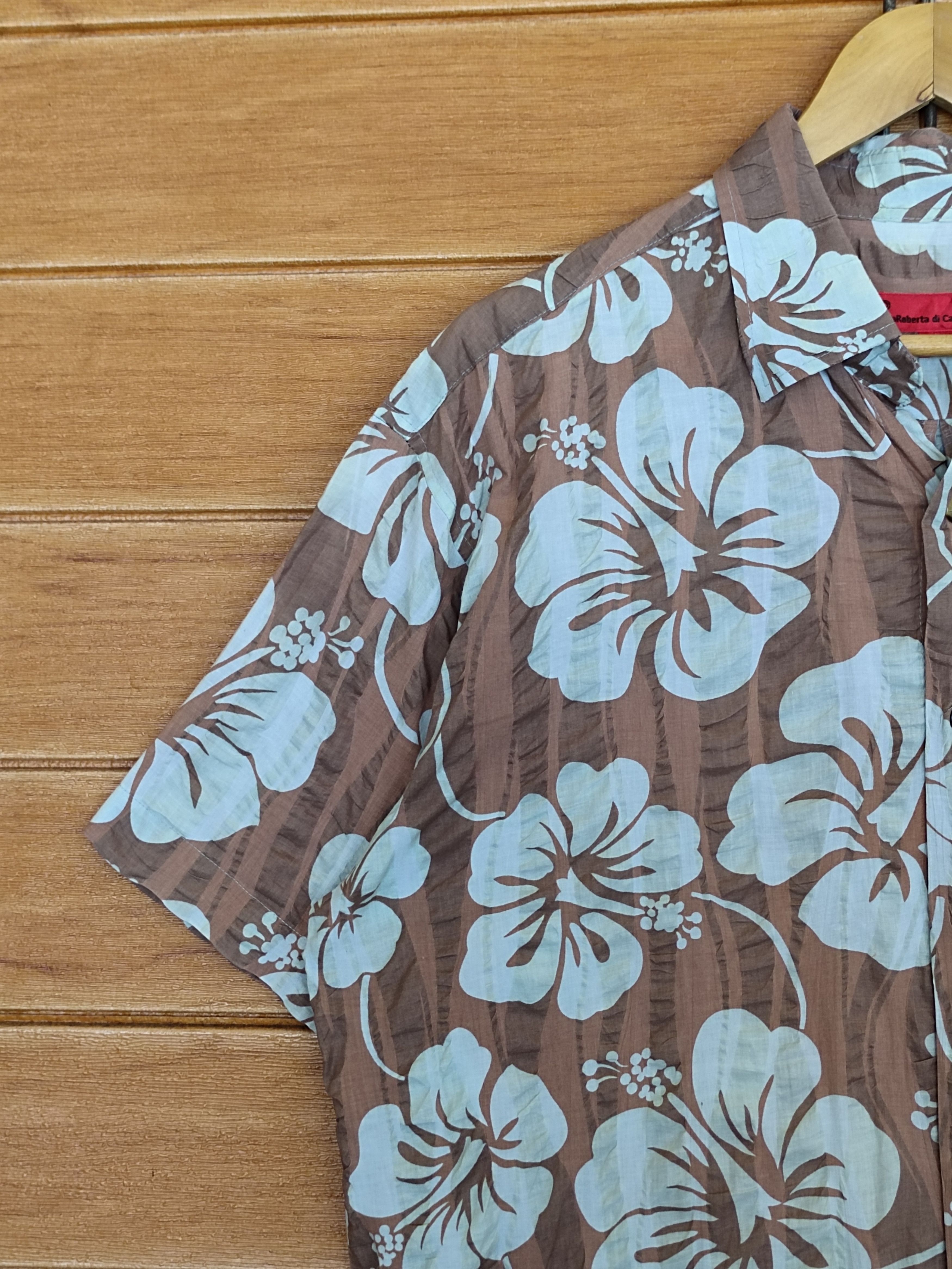 Hysteric Glamour Roberta Di Camerine Flower Hawaiian Shirt Size US L / EU 52-54 / 3 - 7 Thumbnail