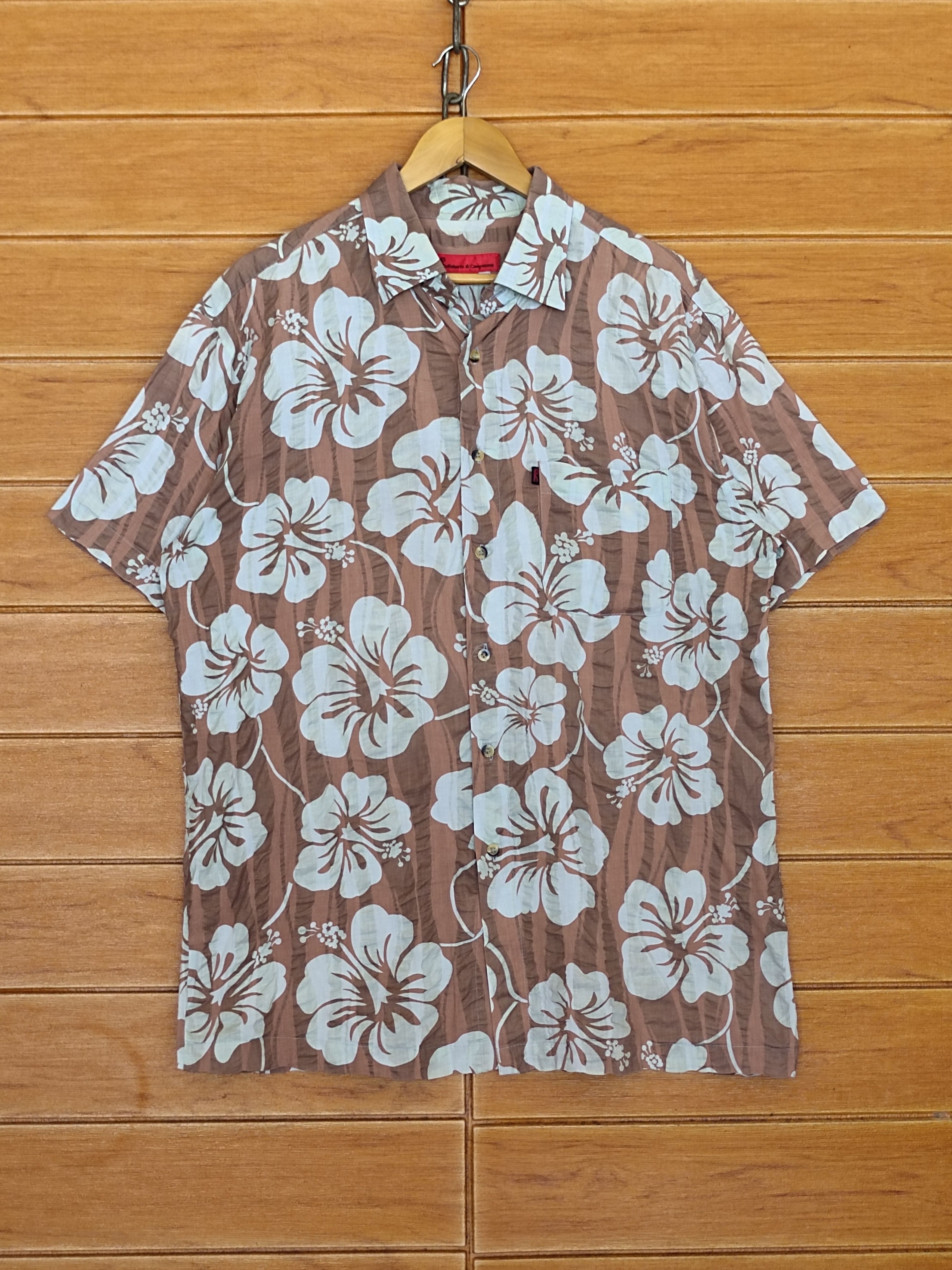 Hysteric Glamour Roberta Di Camerine Flower Hawaiian Shirt Size US L / EU 52-54 / 3 - 2 Thumbnail