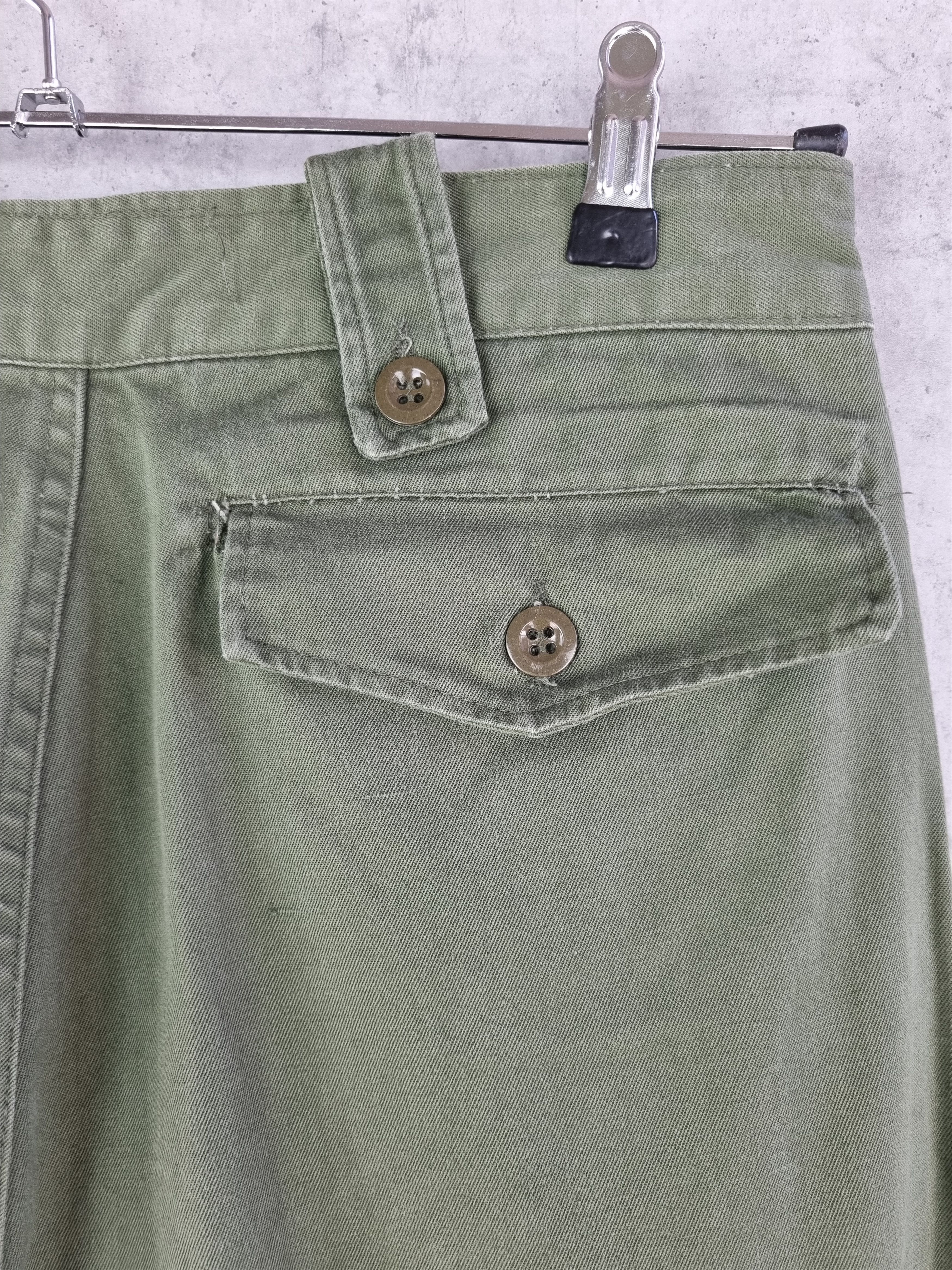 Japanese Brand 80s High waist Military Cargo Vintage Pants Size US 31 - 7 Thumbnail