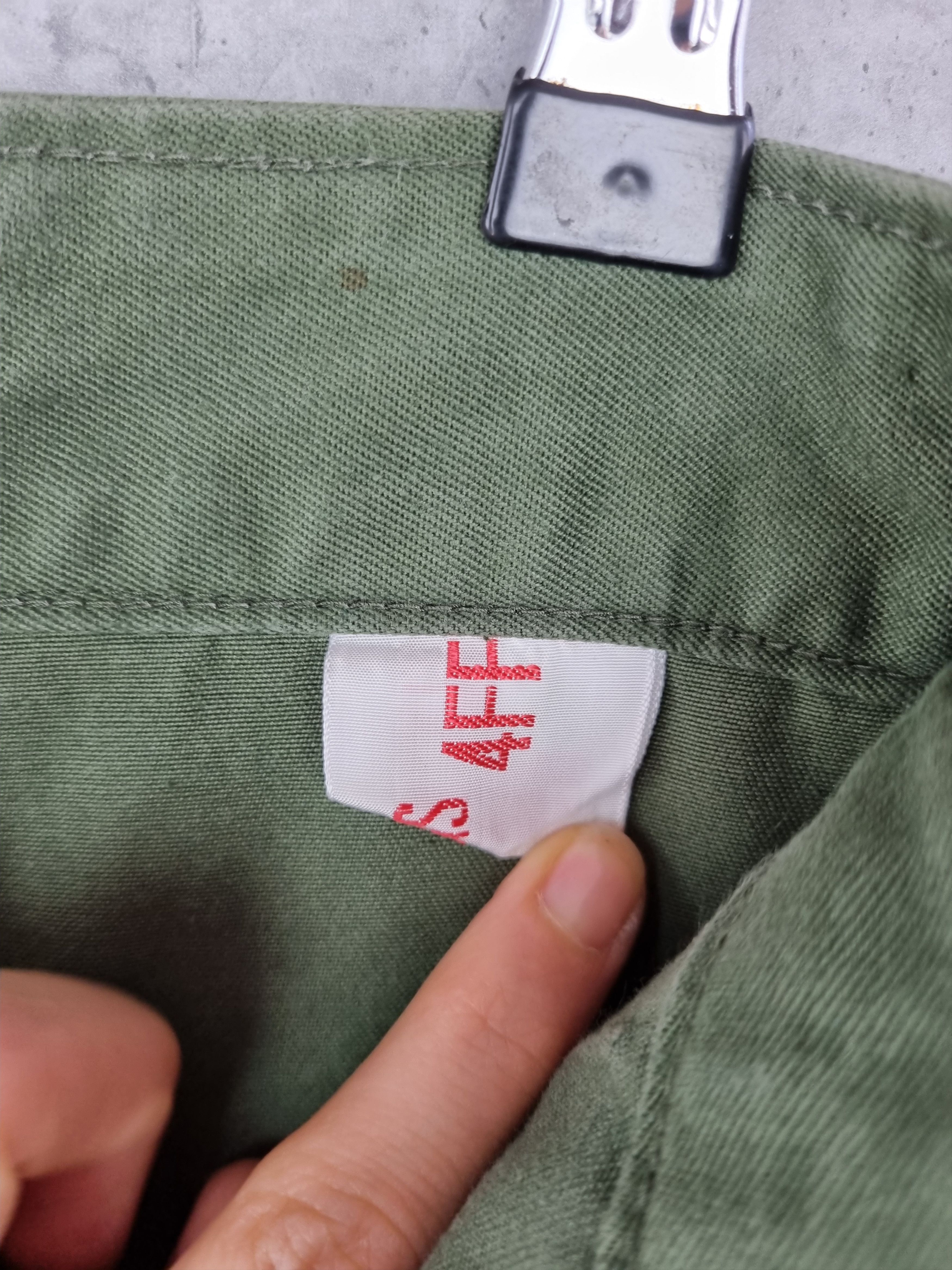 Japanese Brand 80s High waist Military Cargo Vintage Pants Size US 31 - 6 Thumbnail