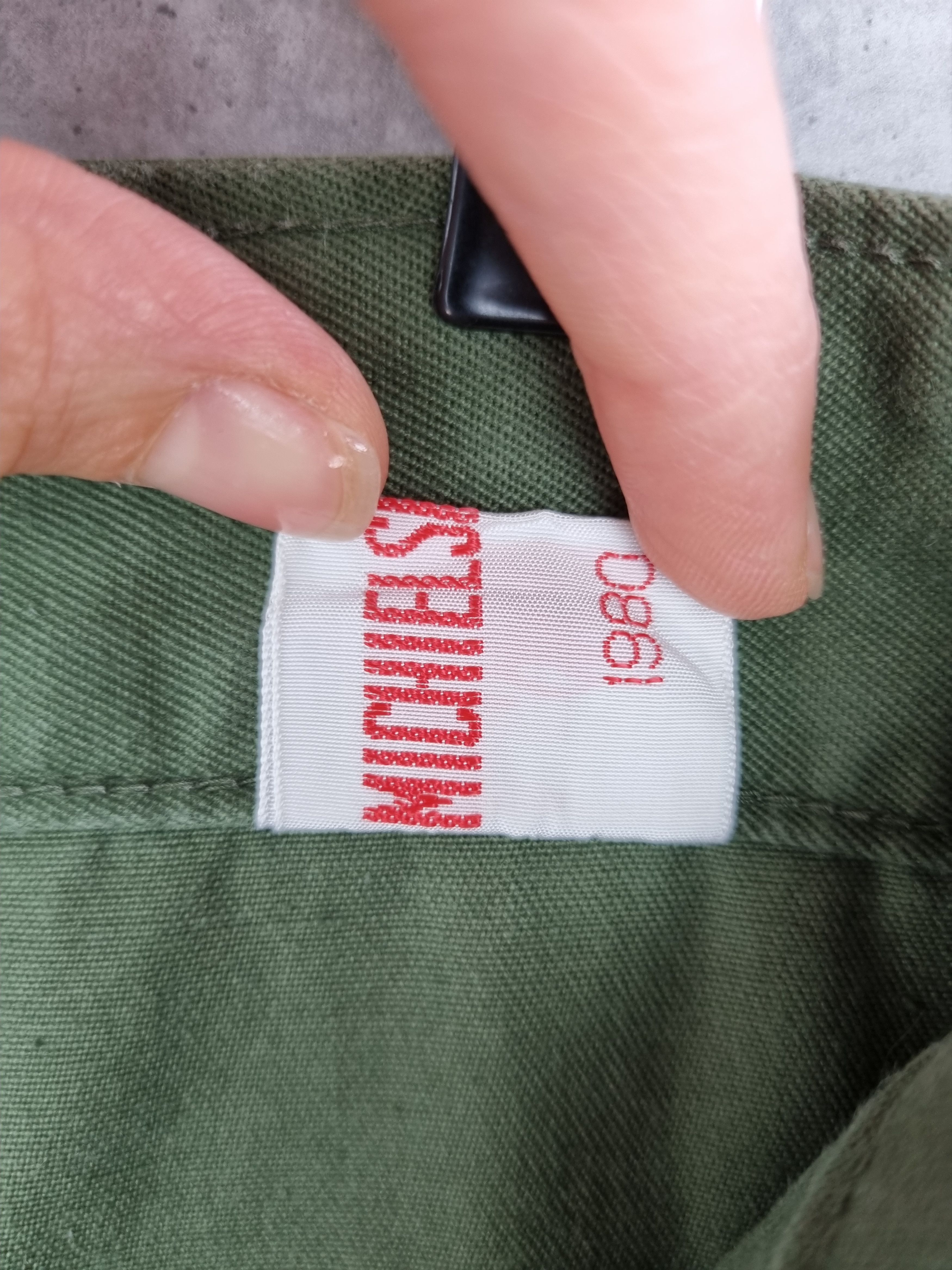 Japanese Brand 80s High waist Military Cargo Vintage Pants Size US 31 - 5 Thumbnail