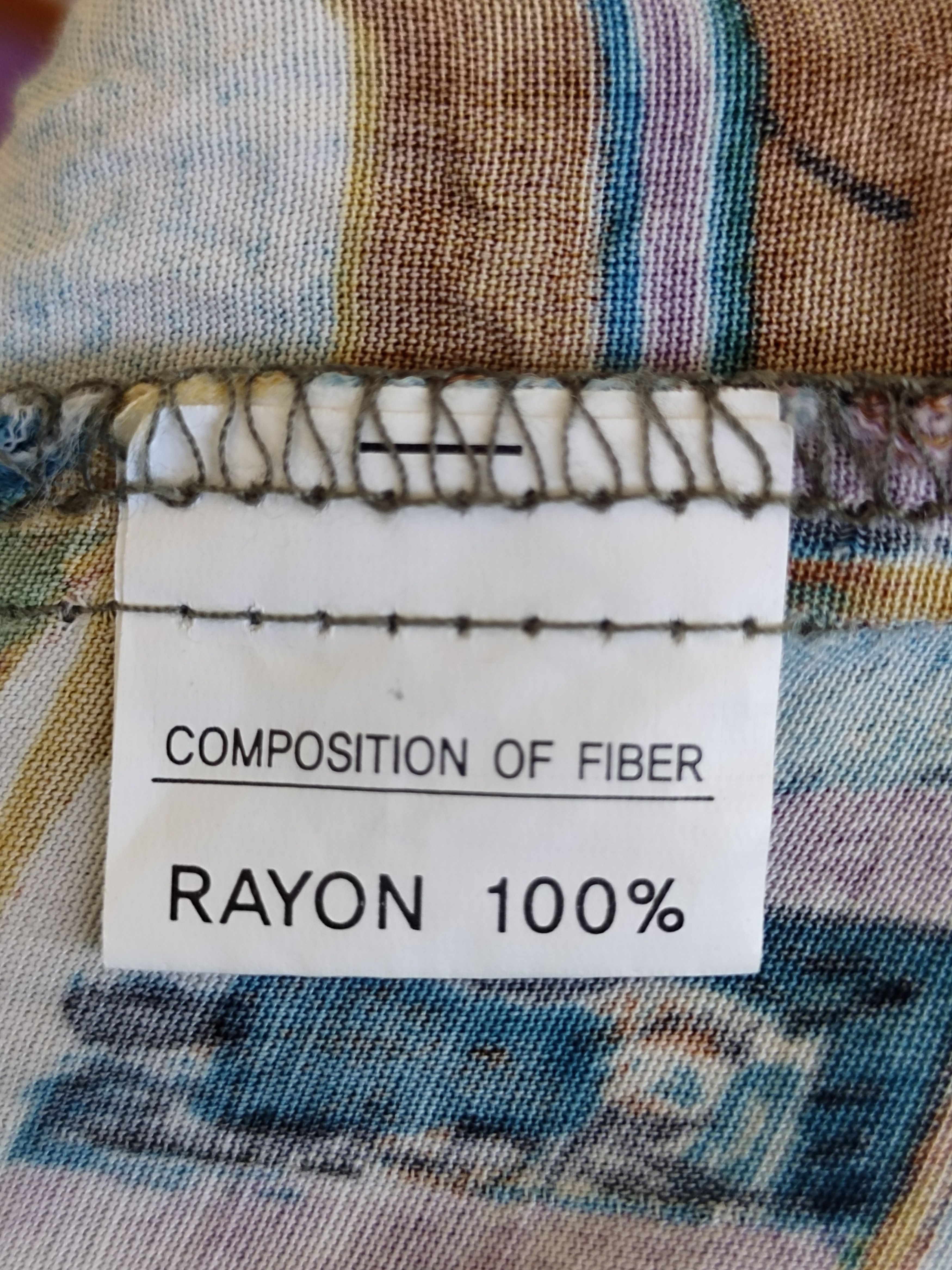 Japanese Brand Vtg Japanese Hawaiian Mega Phone Scenic View Rayon Shirt Size US L / EU 52-54 / 3 - 17 Thumbnail