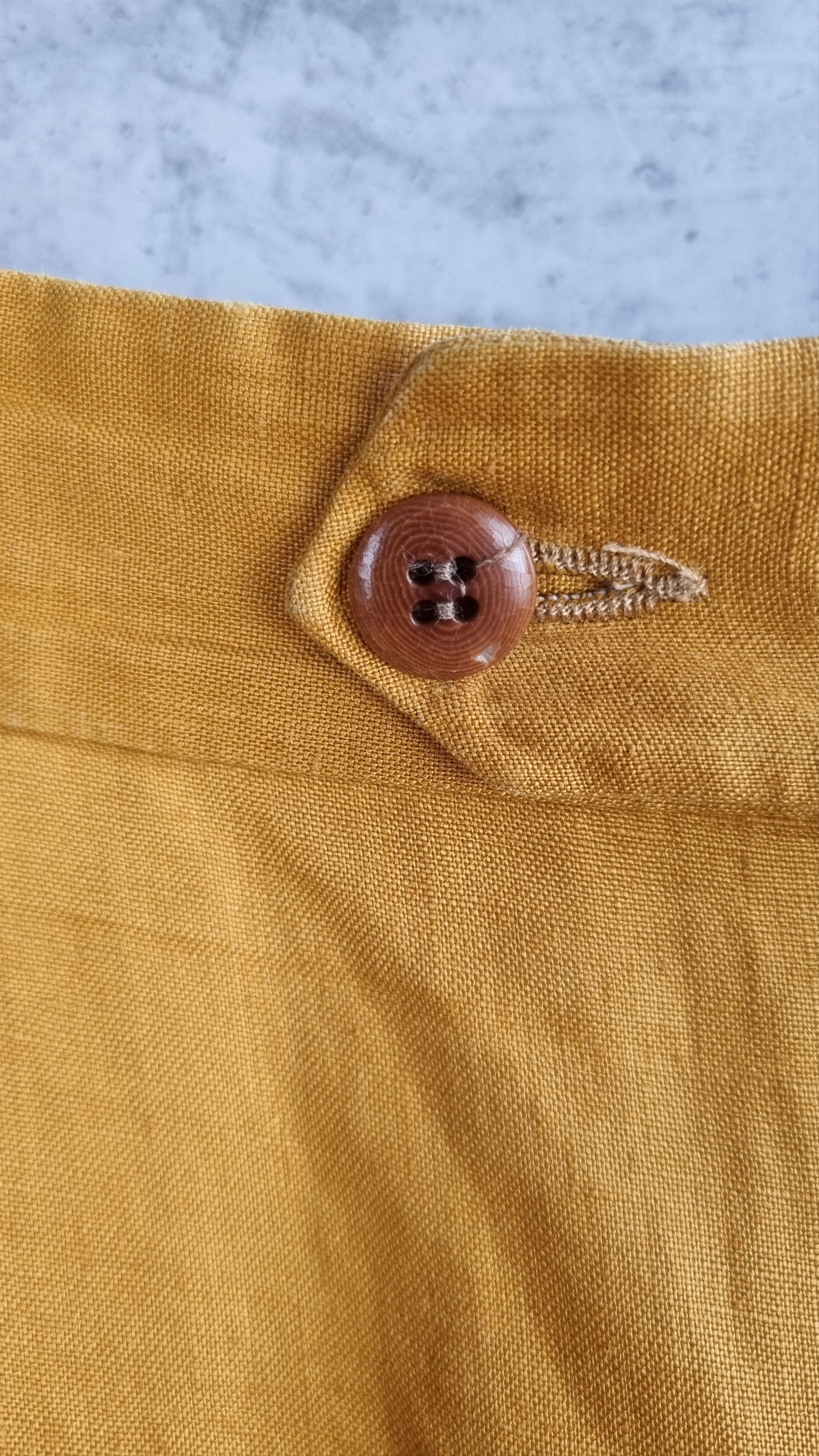 Hugo Boss × Vintage 90s Hugo BOSS Linen Casual Pants TYLER Style Size US 33 - 12 Thumbnail