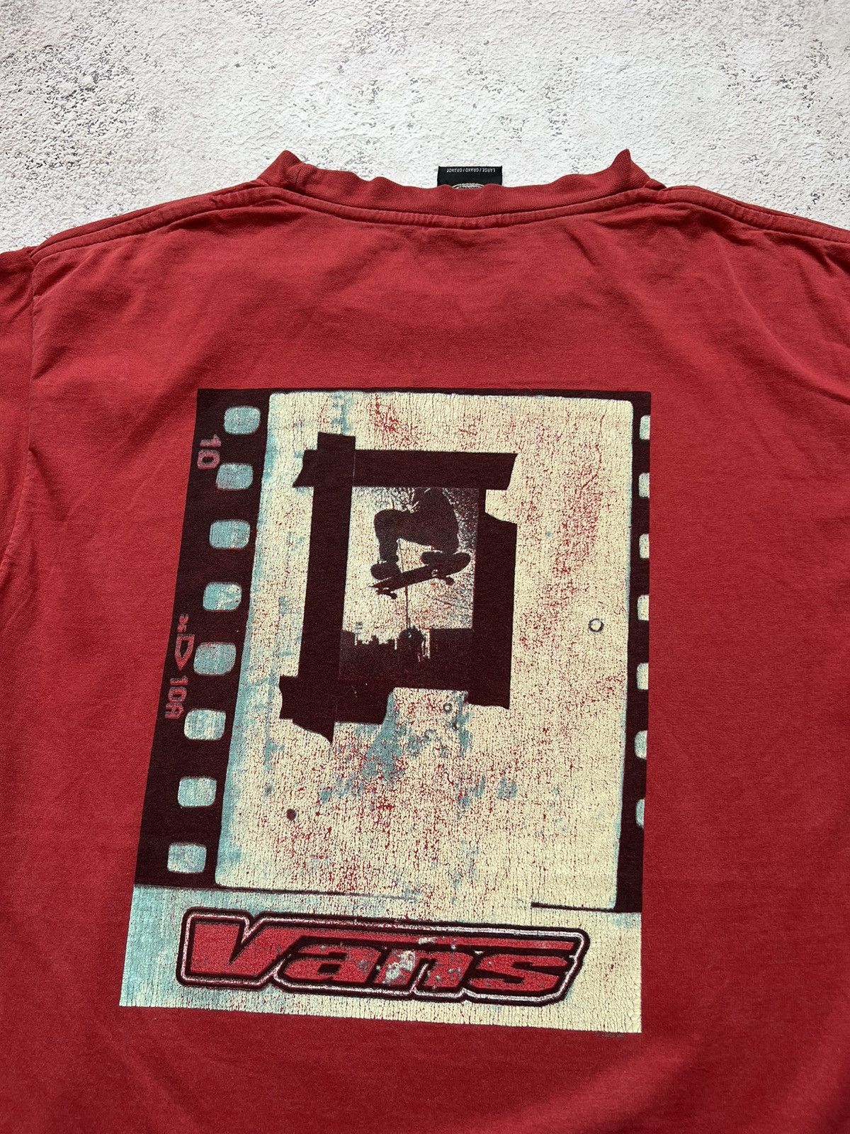 Vans Vans Vintage Tee Skateboarding Size US L / EU 52-54 / 3 - 1 Thumbnail
