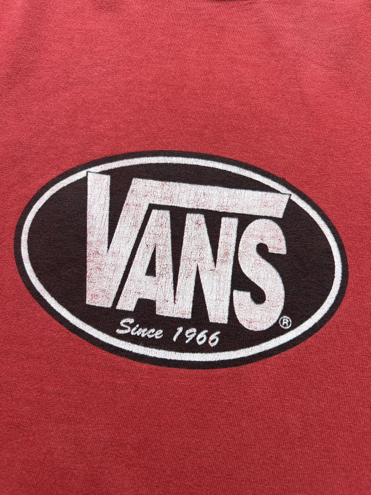 Vans Vans Vintage Tee Skateboarding Size US L / EU 52-54 / 3 - 3 Thumbnail