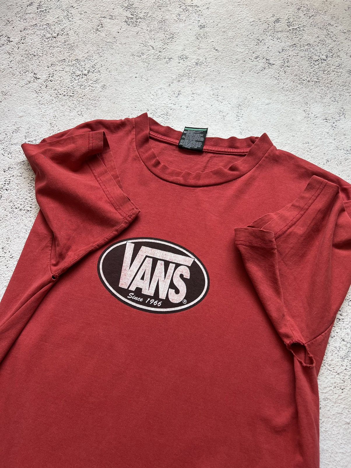 Vans Vans Vintage Tee Skateboarding Size US L / EU 52-54 / 3 - 7 Thumbnail