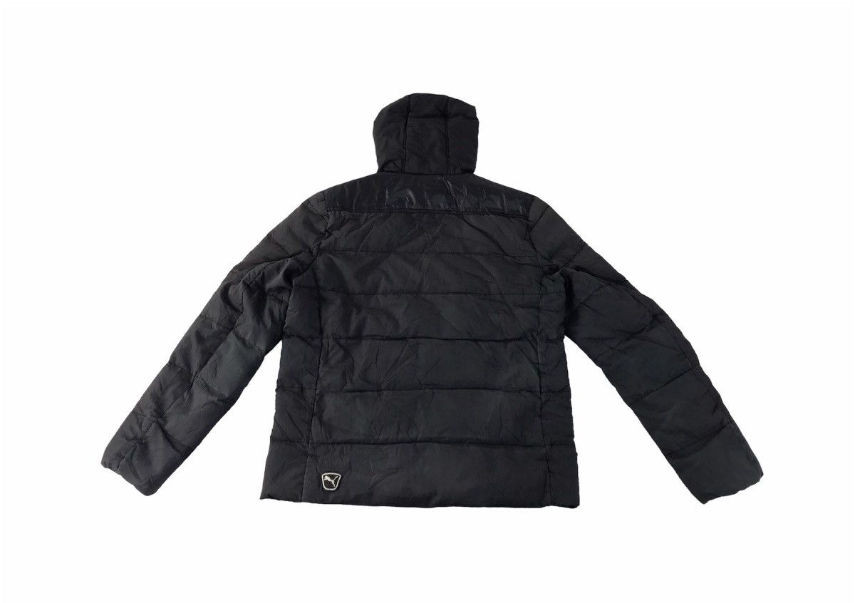 Puma Puma Black Puffer Quilted Jacket Zipper Style Size US L / EU 52-54 / 3 - 2 Thumbnail