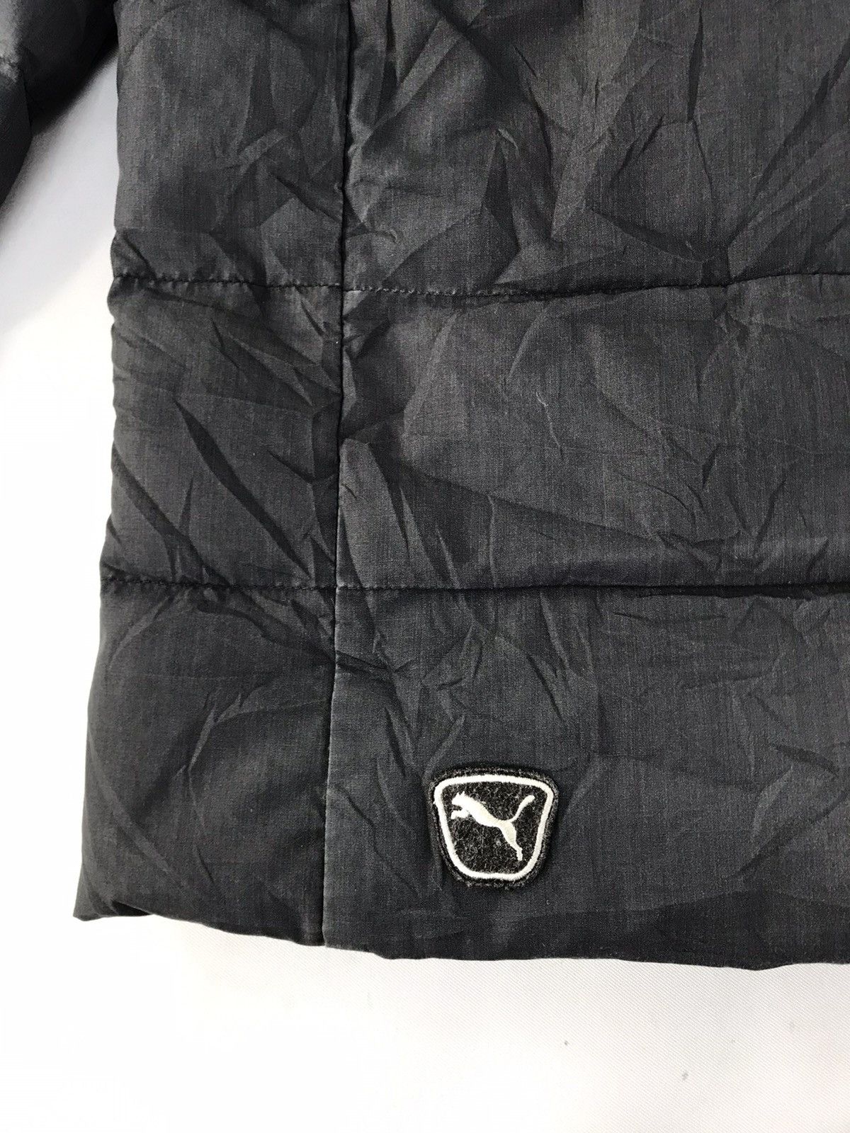 Puma Puma Black Puffer Quilted Jacket Zipper Style Size US L / EU 52-54 / 3 - 15 Thumbnail