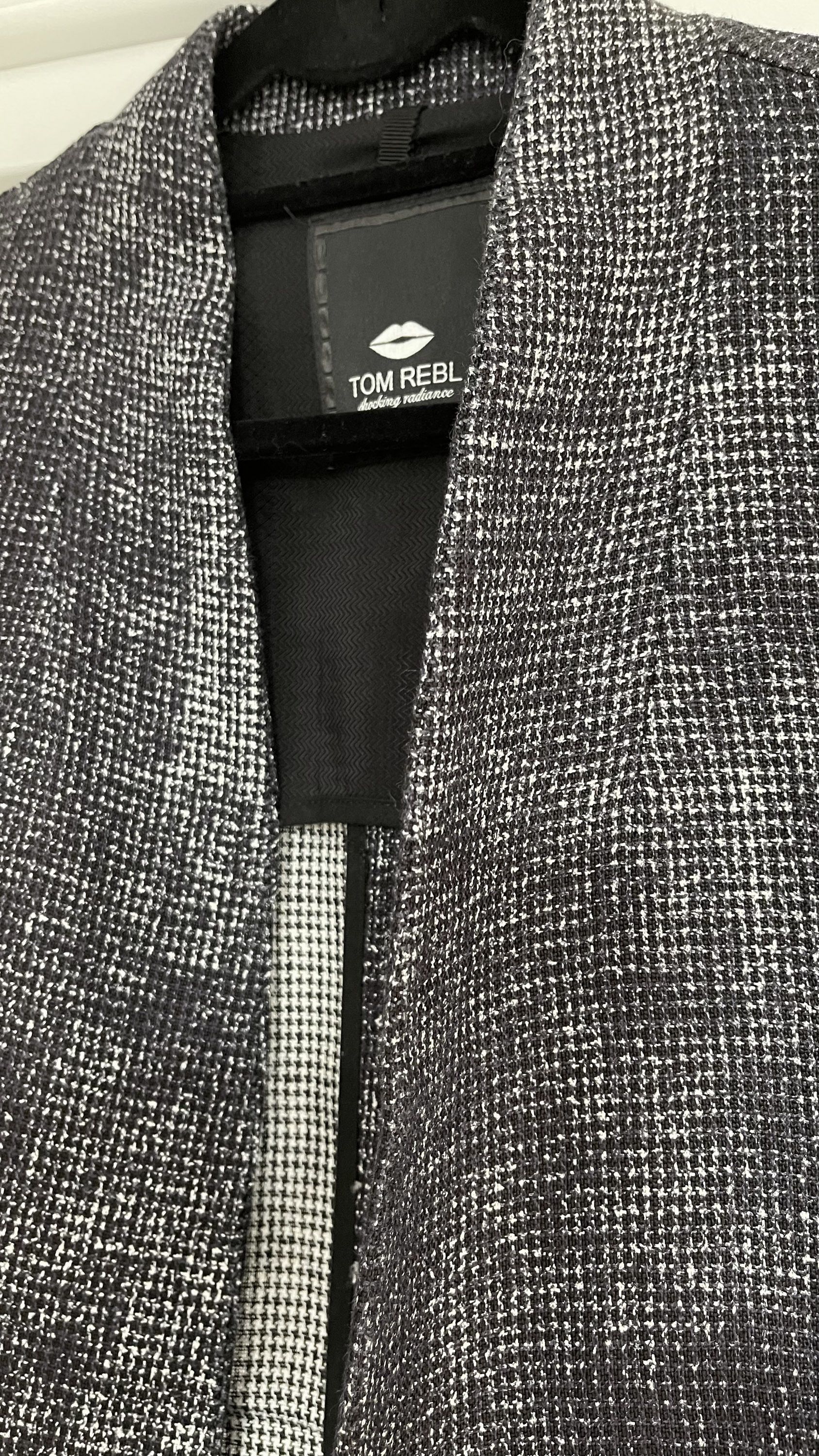 Tom Rebl Linen blended jacket / kimono blazer Size US M / EU 48-50 / 2 - 4 Thumbnail
