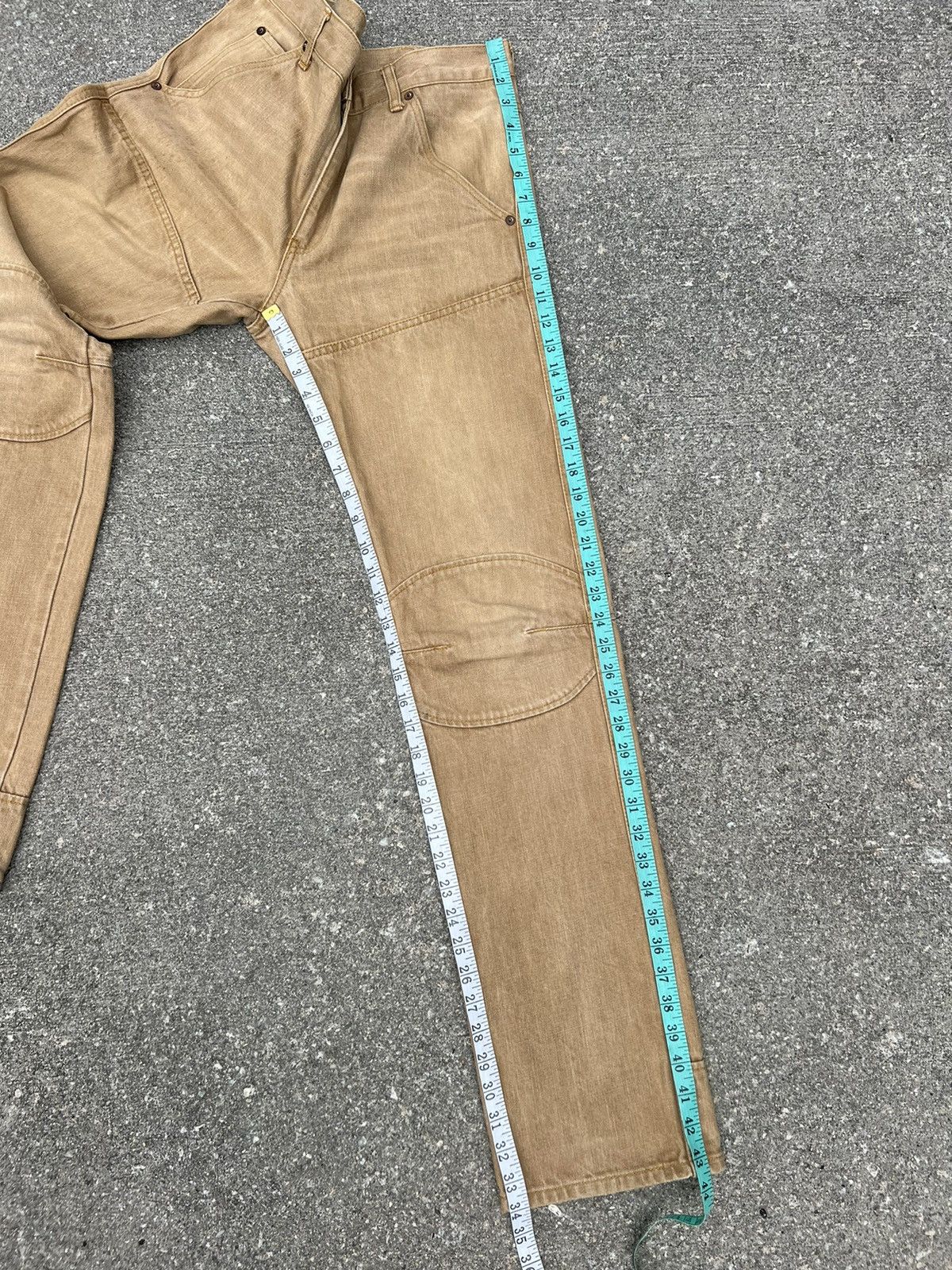 Eternal Eternal Bitchu Kurashiki Union Made Japan Patchwork Denim Size US 32 / EU 48 - 4 Thumbnail