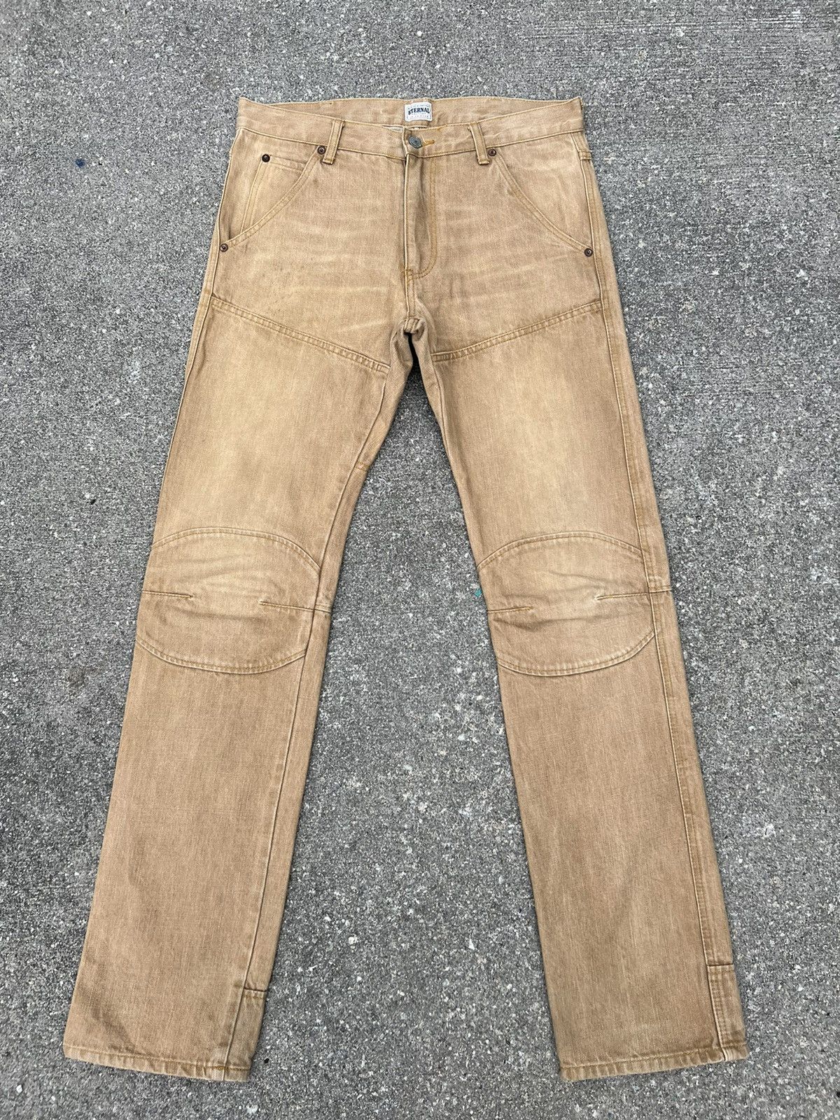 Eternal Eternal Bitchu Kurashiki Union Made Japan Patchwork Denim Size US 32 / EU 48 - 1 Thumbnail
