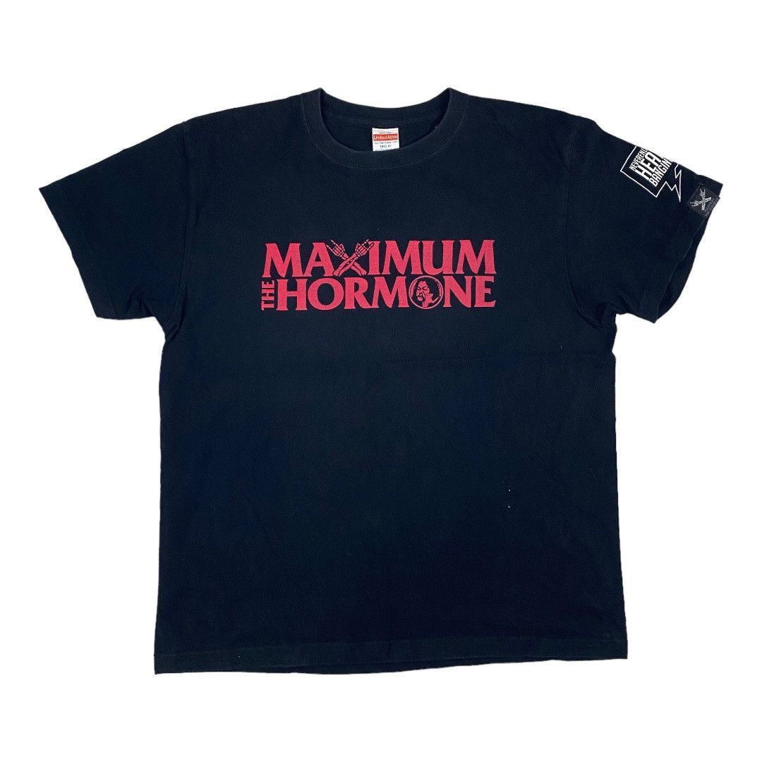 マキシマムザホルモン　THE COTTELEES(LP盤)Tシャツ　XL THE COTTELEES(LP盤)T-SHIRT | 歴代GOODSライブラリー