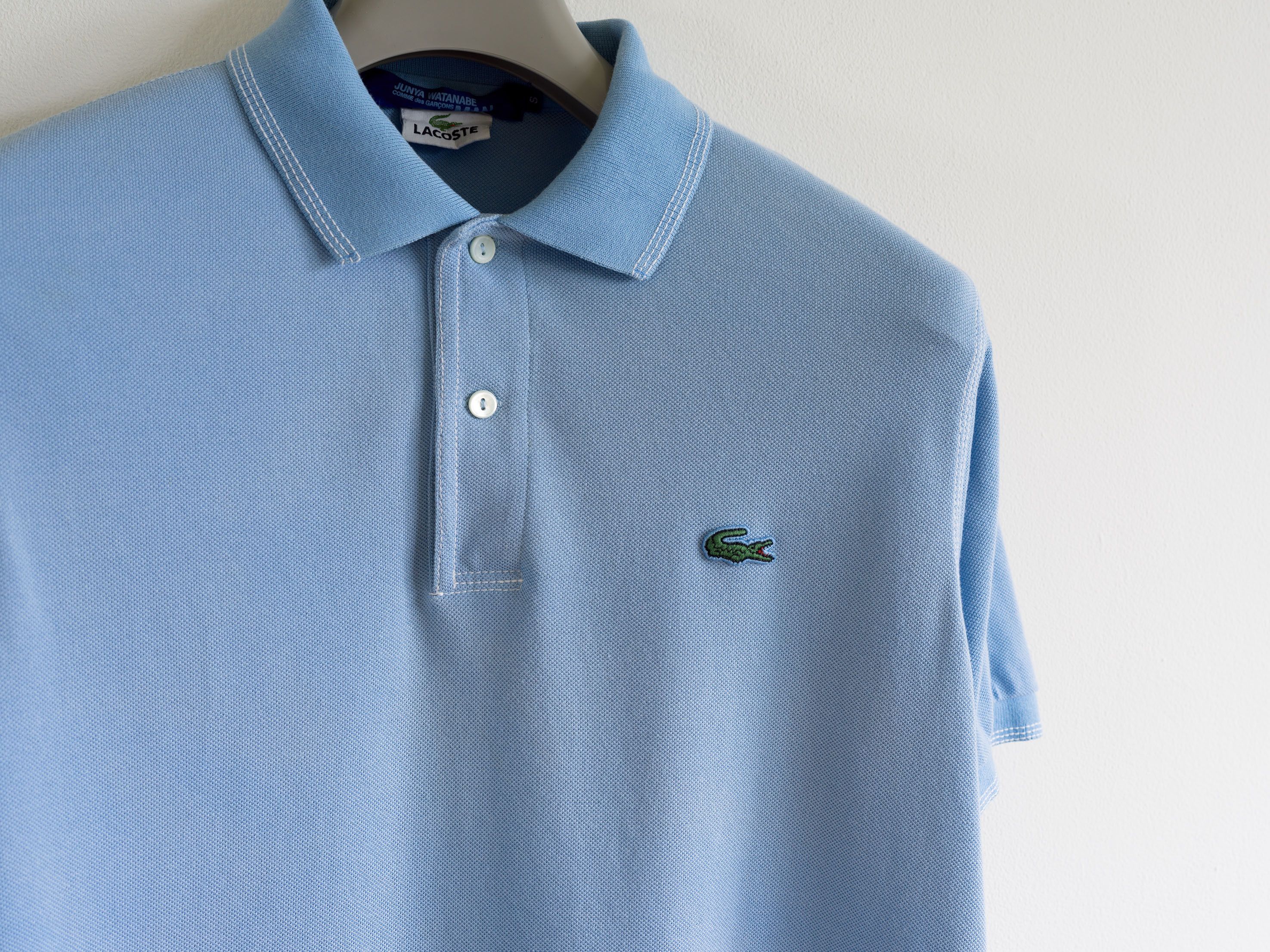 Junya Watanabe × Lacoste SS2006 JUNYA WATANABE MAN x LACOSTE RECONSTRUCTED POLO SHIRT Size US S / EU 44-46 / 1 - 7 Thumbnail
