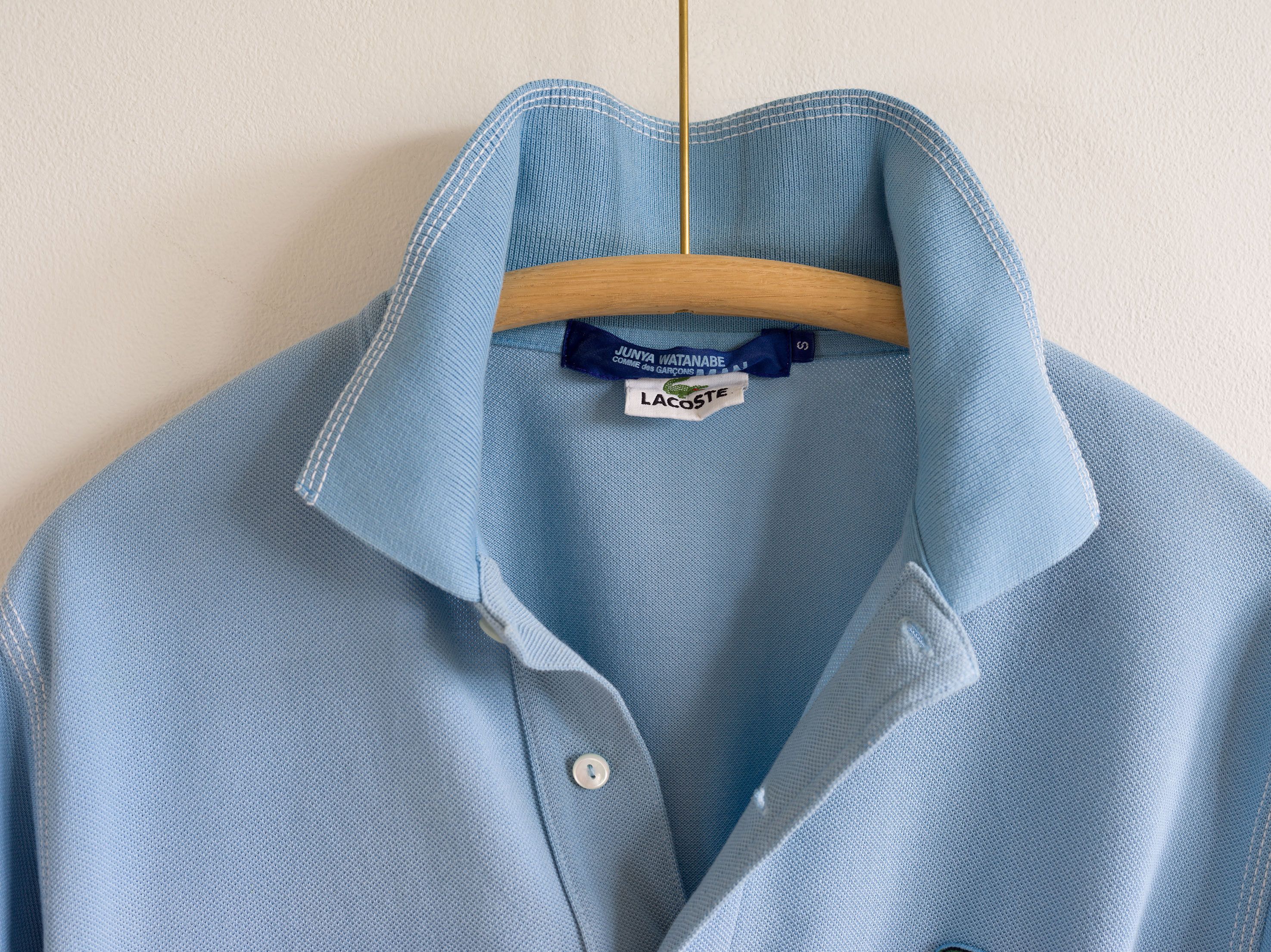 Junya Watanabe × Lacoste SS2006 JUNYA WATANABE MAN x LACOSTE RECONSTRUCTED POLO SHIRT Size US S / EU 44-46 / 1 - 9 Thumbnail