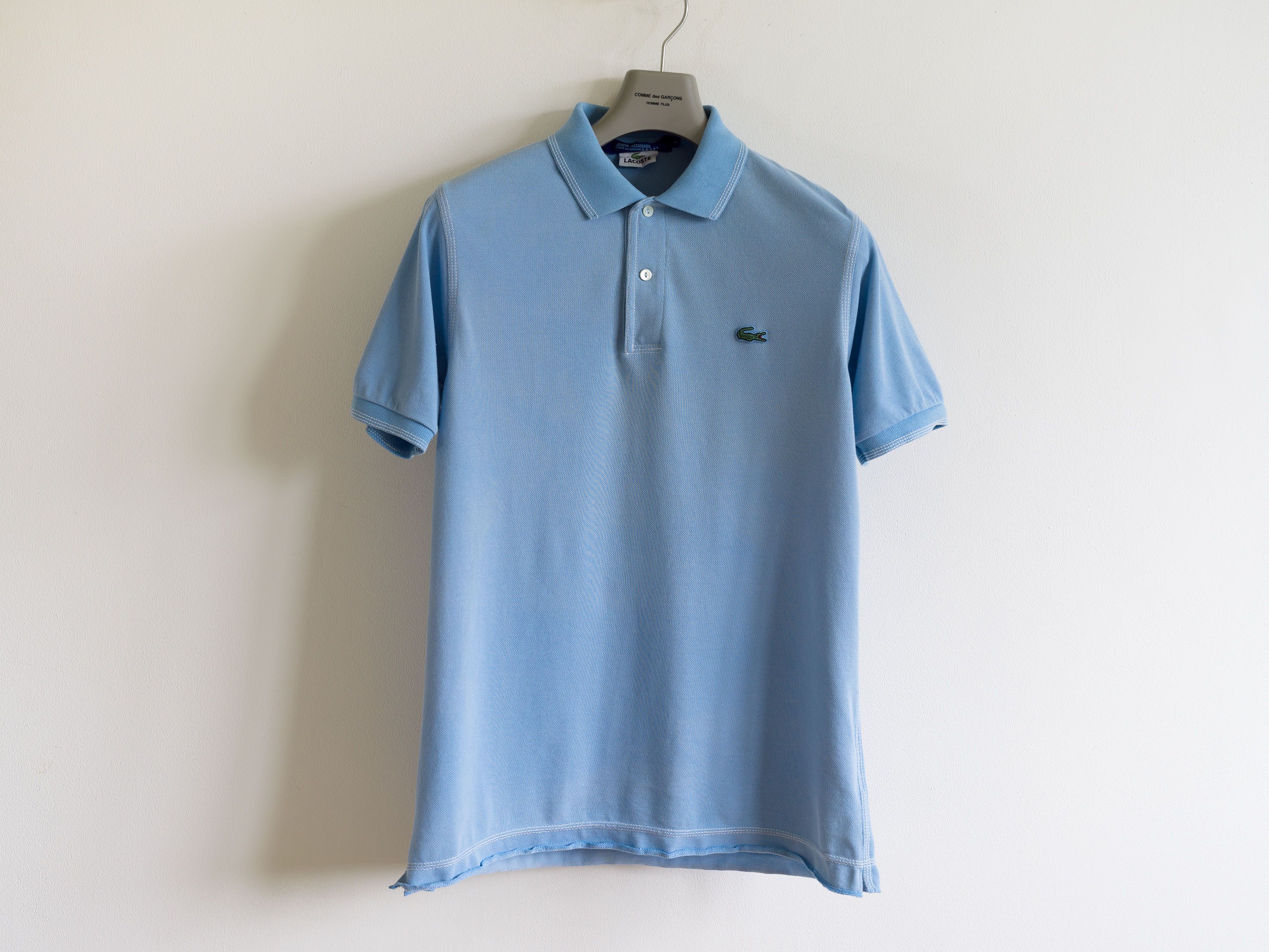 Junya Watanabe × Lacoste SS2006 JUNYA WATANABE MAN x LACOSTE RECONSTRUCTED POLO SHIRT Size US S / EU 44-46 / 1 - 4 Thumbnail