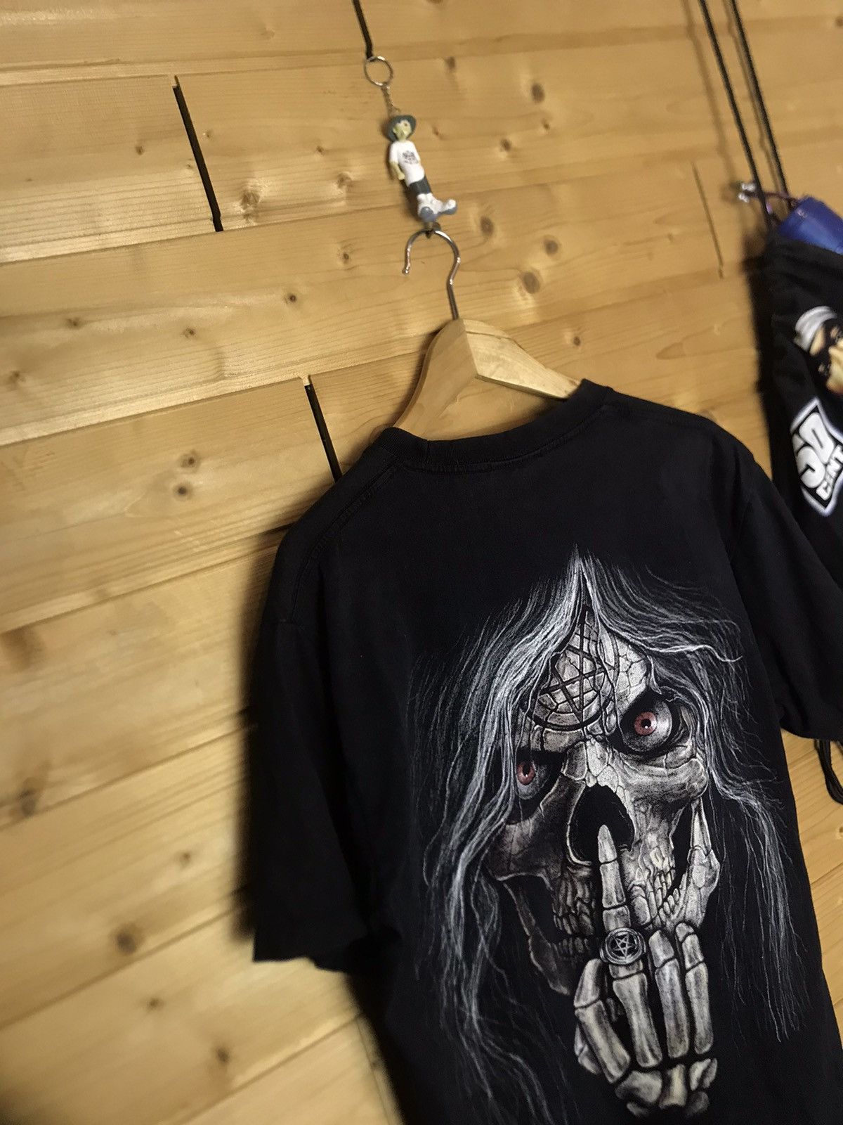 Vintage Vintage Skeleton single stitch shirt Size US L / EU 52-54 / 3 - 11 Thumbnail