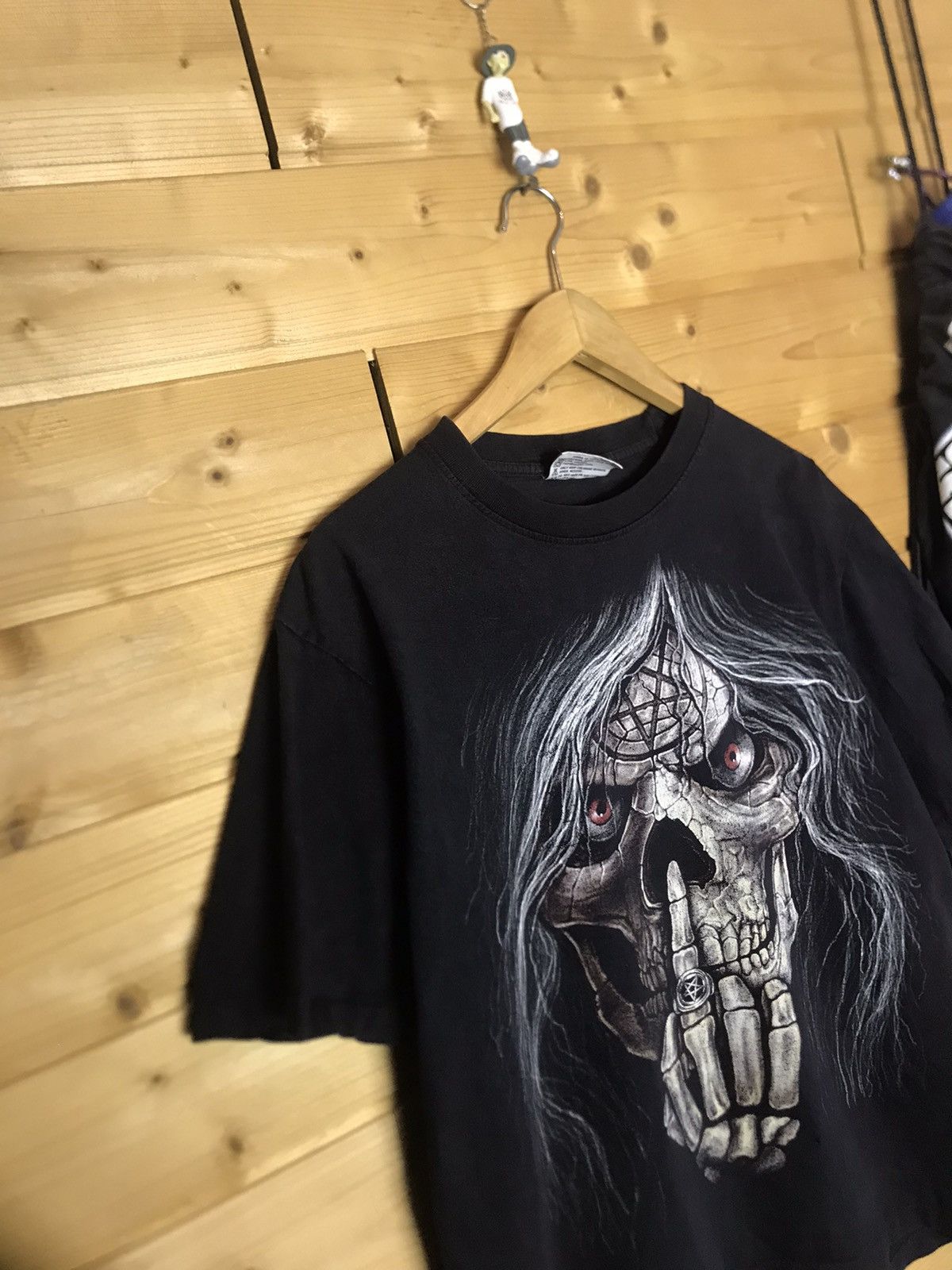 Vintage Vintage Skeleton single stitch shirt Size US L / EU 52-54 / 3 - 2 Thumbnail