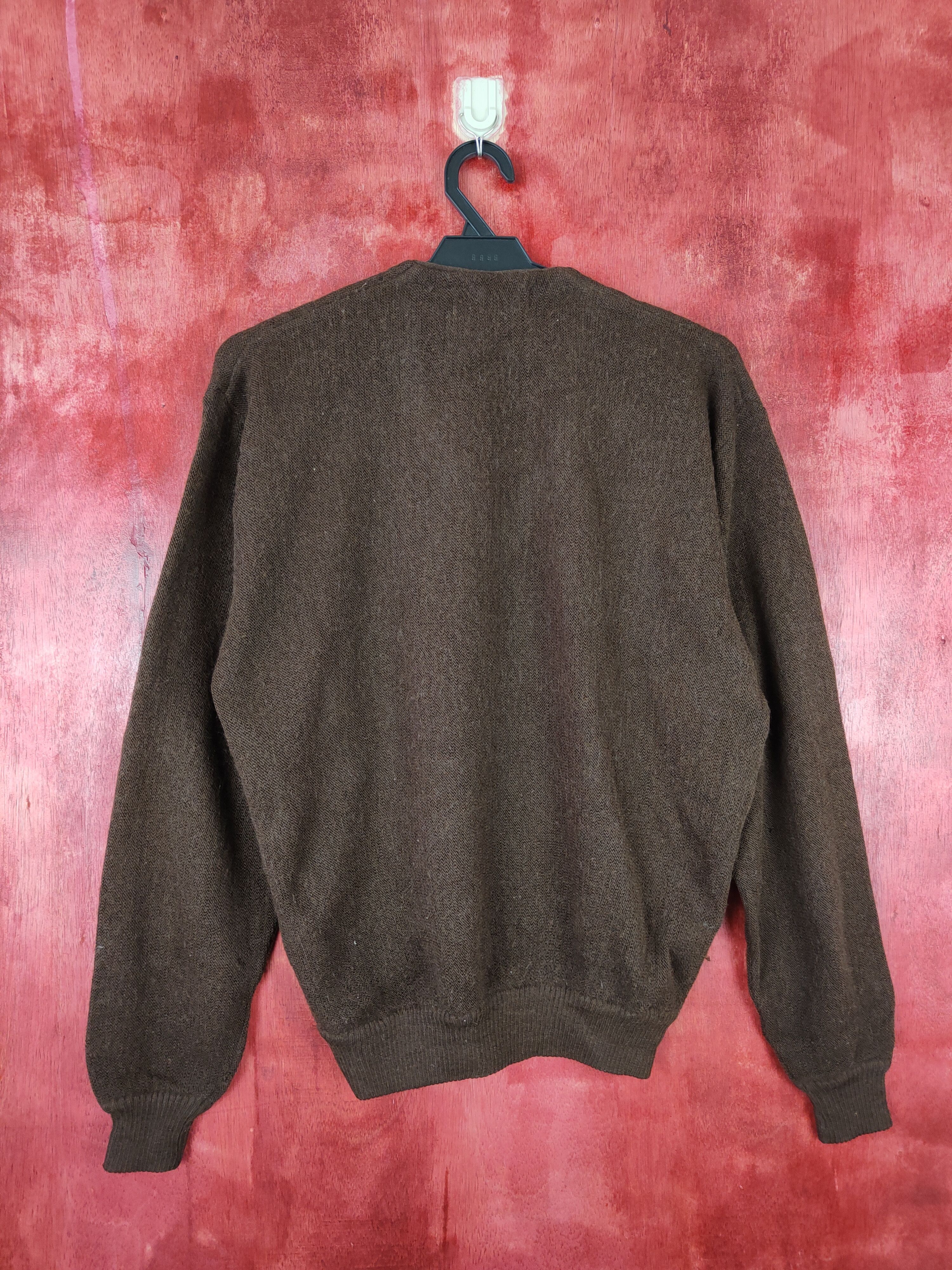 McGregor McGregor® Dark Brown vintage sweatshirt Knitwear #5231 Size US L / EU 52-54 / 3 - 6 Thumbnail
