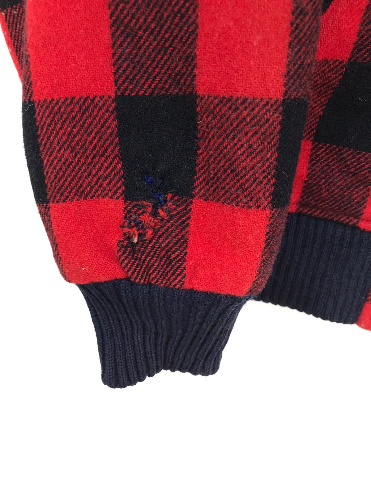 Japanese Brand Japanese Brand Tartan Wool Checkered Zipper Jacket Size US S / EU 44-46 / 1 - 4 Thumbnail