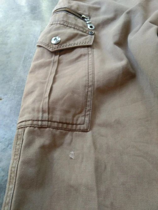 Japanese Brand GW CARGO PANT KHAKI Size US 30 / EU 46 - 3 Thumbnail