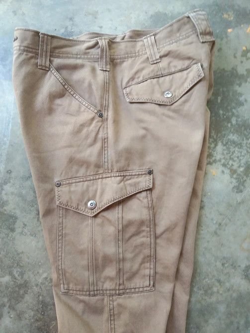 Japanese Brand GW CARGO PANT KHAKI Size US 30 / EU 46 - 6 Thumbnail