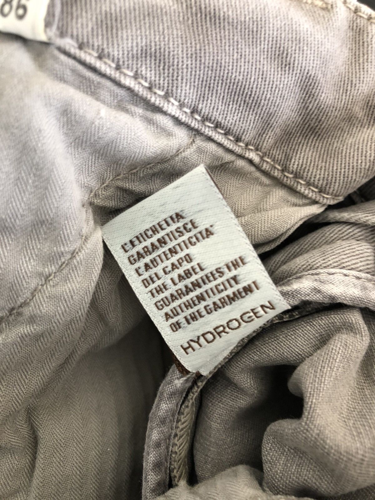 HYDROGEN Vintage Hydrogen 73000 Cargo Skull Sun Faded Trouser Pant Size US 31 - 25 Thumbnail
