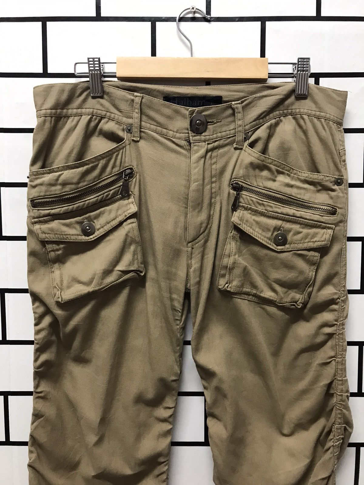 Designer × Japanese Brand Japanese Brand Palham Multi Pocket Bush Pants Size US 33 - 3 Thumbnail